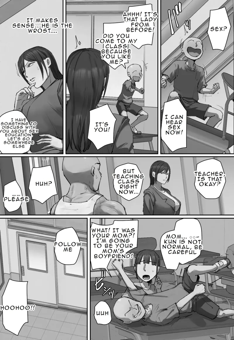 Doukyuusei no Kyouiku Mama ni Hitomebore! - Page 10