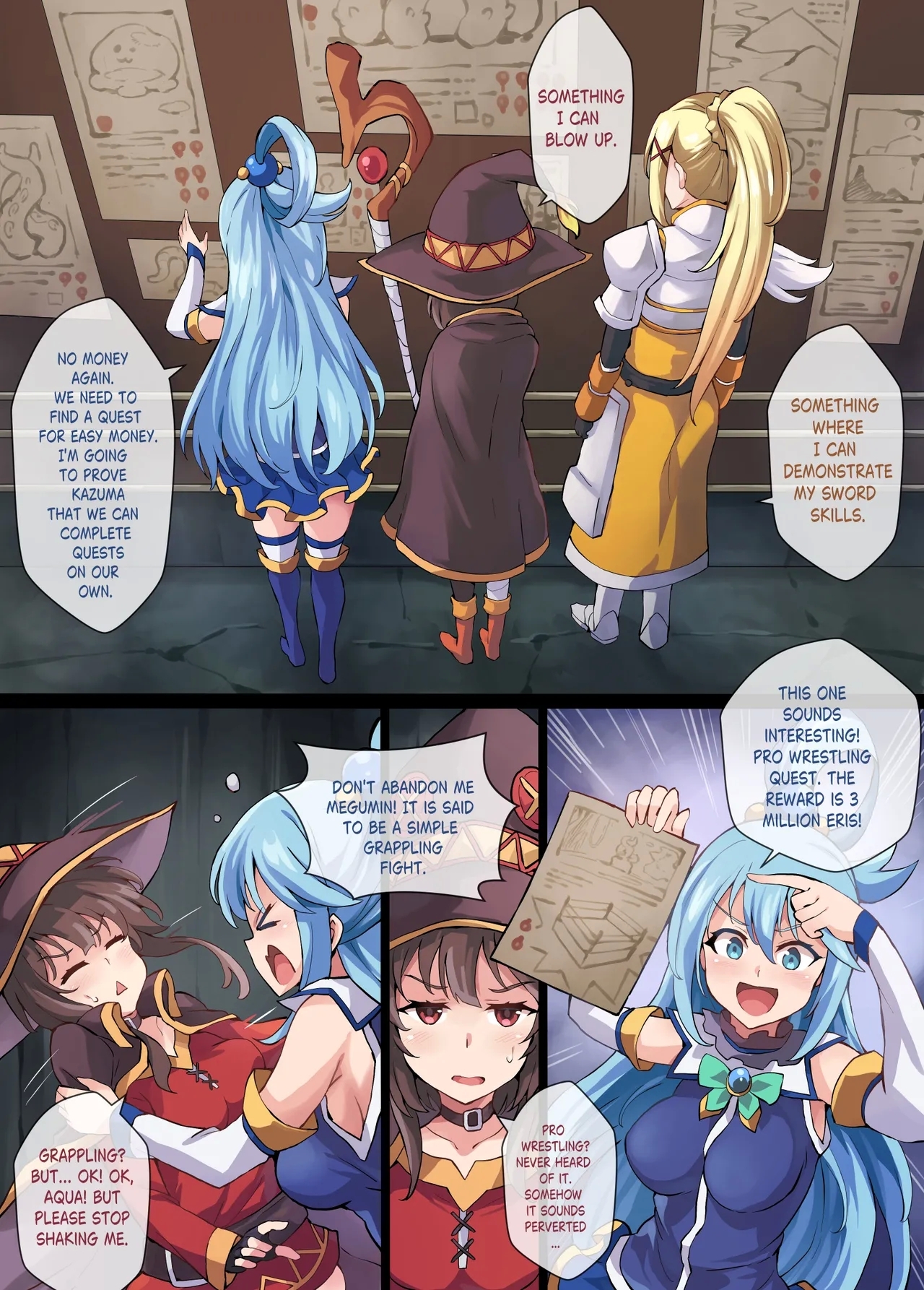 Kono Subarashii Wrestle Quest! - Page 3