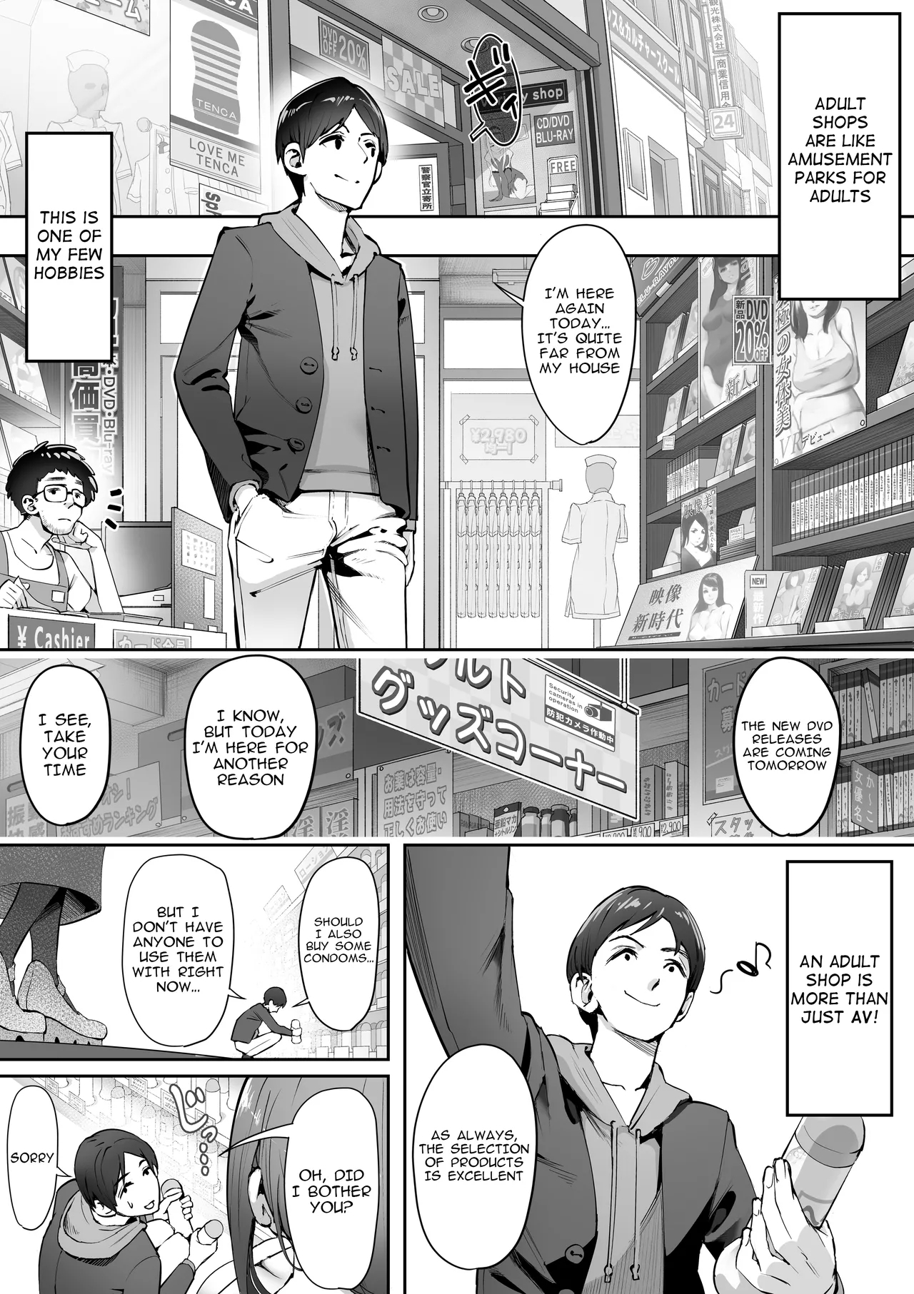 Adult Shop no Wakazuma-san | Young wife at an adult shop - Page 2