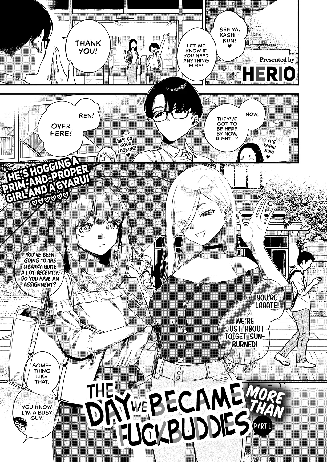 Bokura ga SeFri ja Nakunaru Hi| The Day We Became More Than Fuckbuddies - Part 1 - Page 1