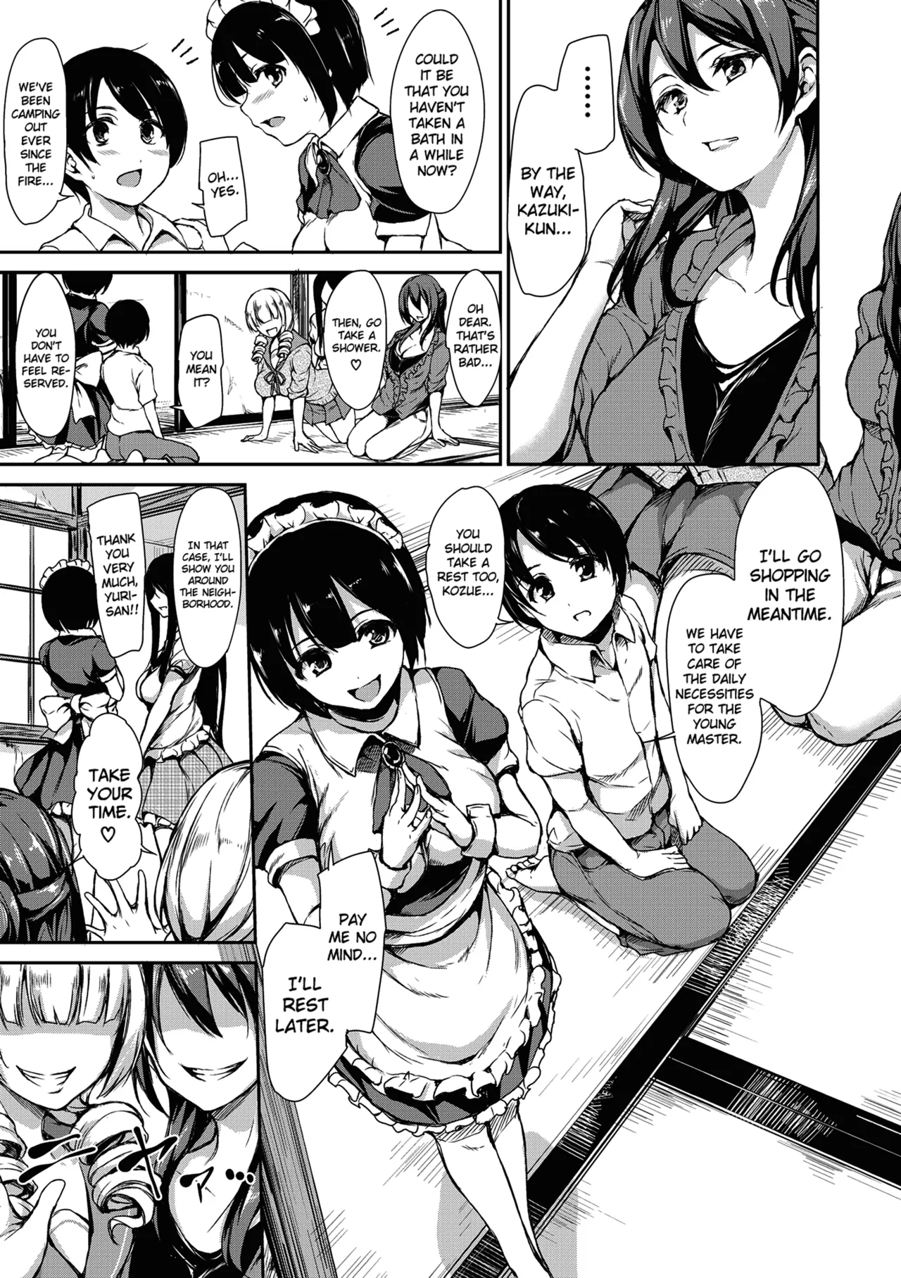 At Home Harem Fudeoro Sisters Ch. 1-4 - Page 16