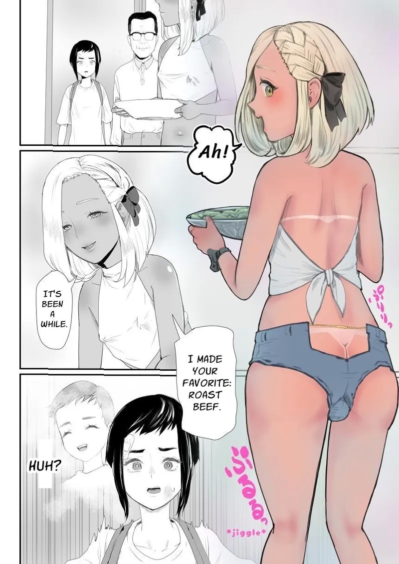 Nou Kaizou Shiawase Kazoku 1 -Saikai shita Ani wa Chichi no Otokonoko Seidorei ni | Happy Brain Modified Family 1 - Page 5