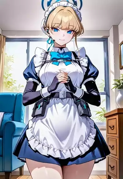 Asuma Toki: A loving housewife  messingwithai ai generated 5