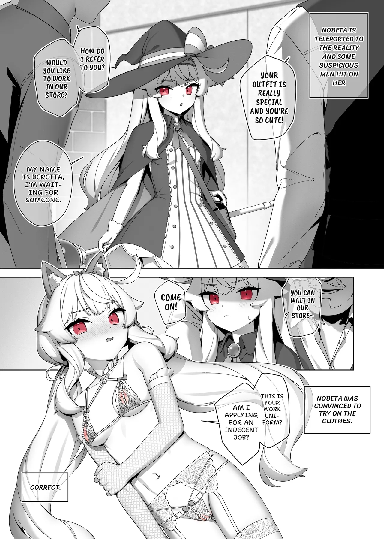 Nobeta alternate world comic Vol.7 - VIP service - Page 1