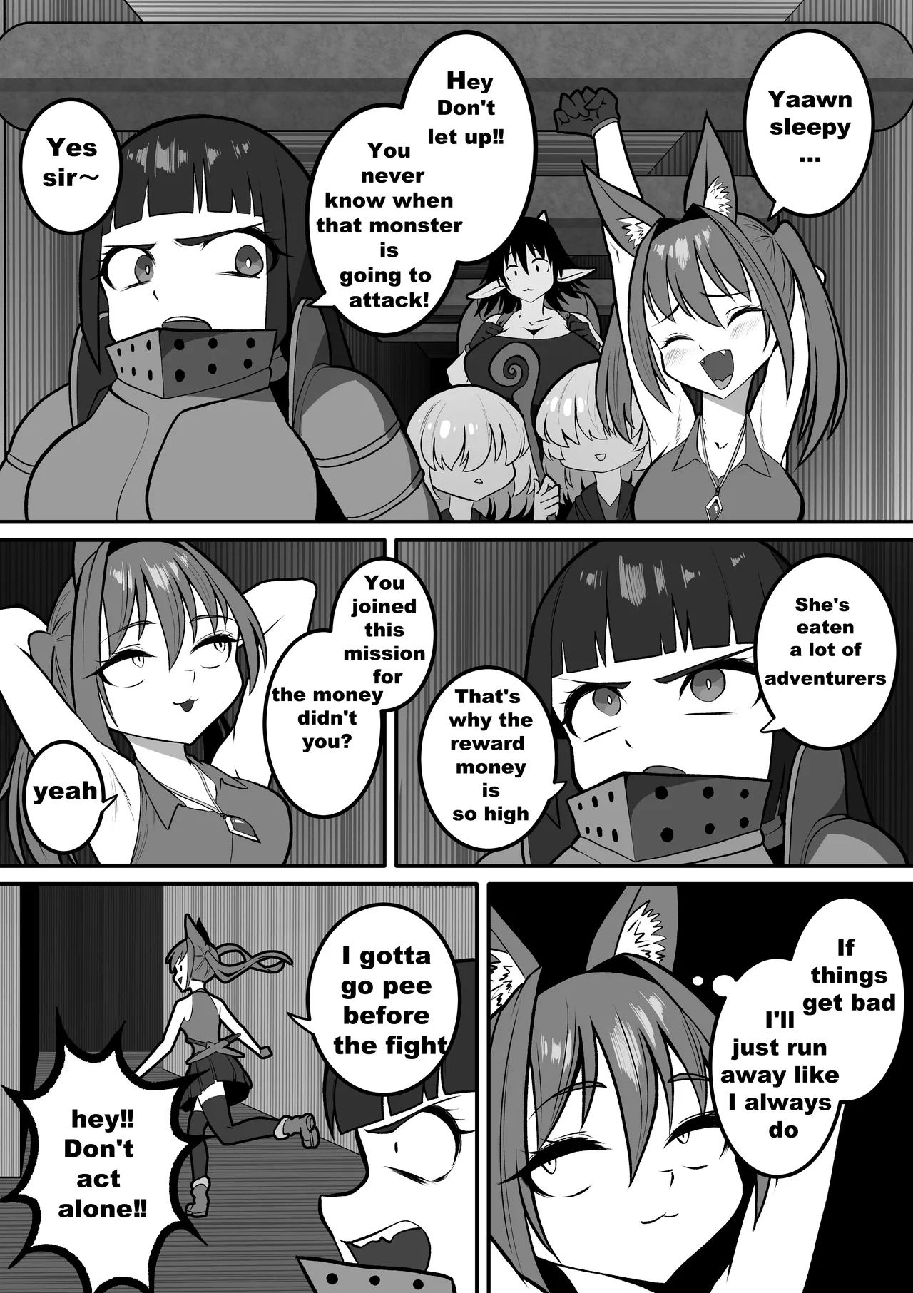 カイガ【kaiga】 - Lamia VORE comicENG ver 1