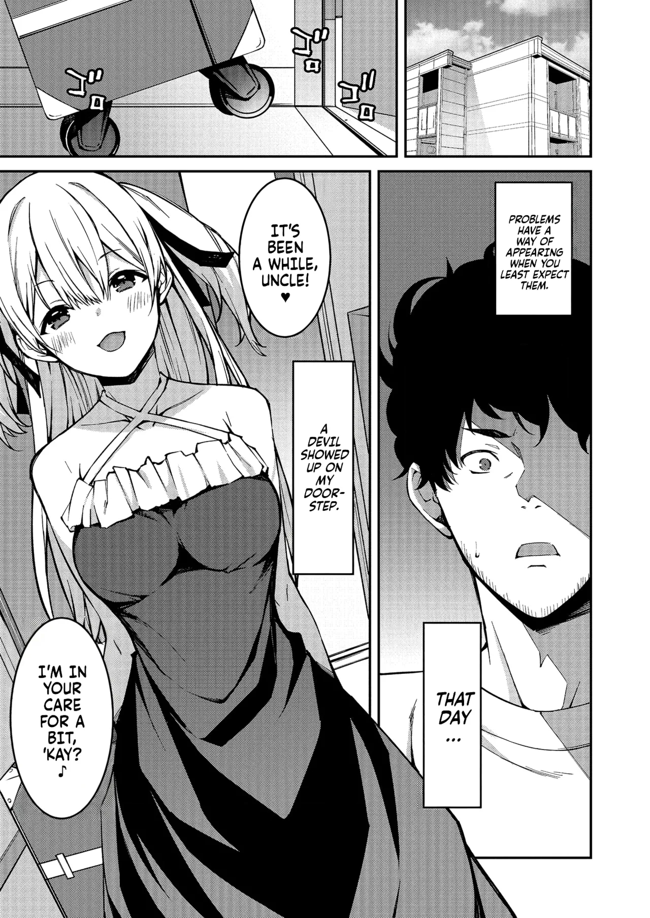 Namaiki Gyaru ni Zako Atsukai Sareta Ore ~ Meikko ga Guigui Kuru! Ch. 01 | A bratty Gal treats me like a Loser. My niece is comming on strong!! Ch. 01 - Page 3