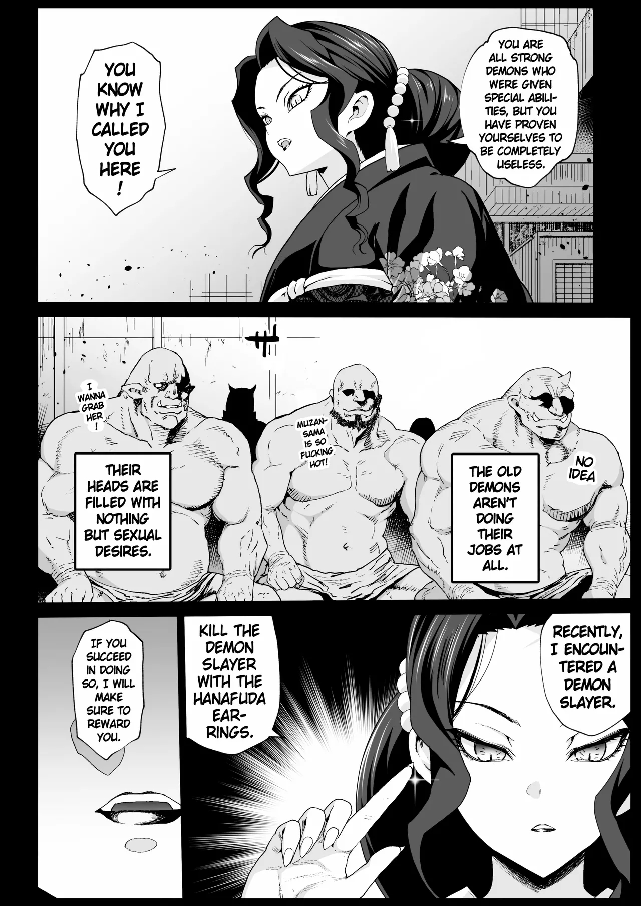 RAPE OF DEMON SLAYER 4 | Making a Mess of Lady Muzan-sama - Page 5