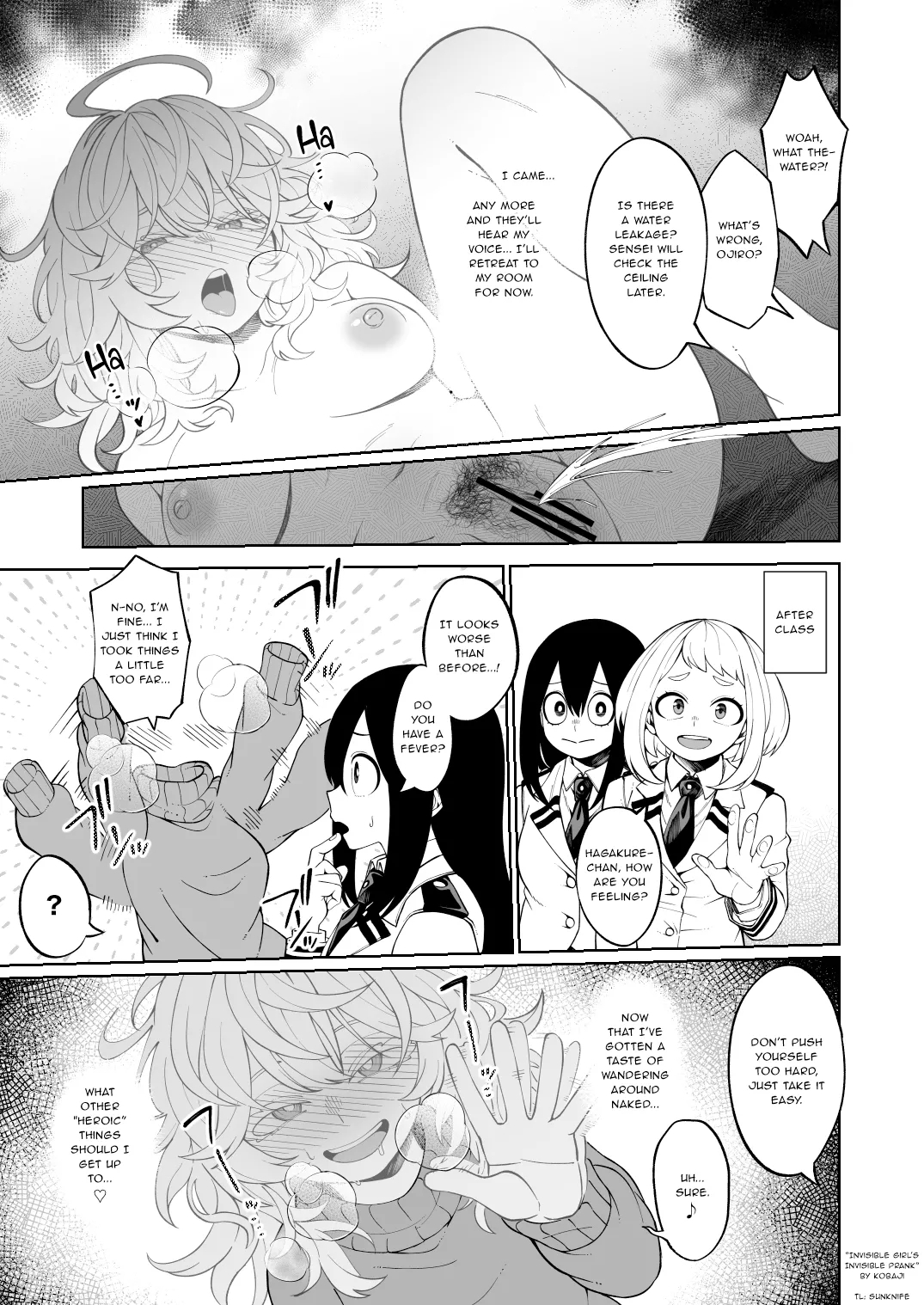 Toumei Joshi no Fukashi na Itazura | Invisible Girl's Invisible Prank 4