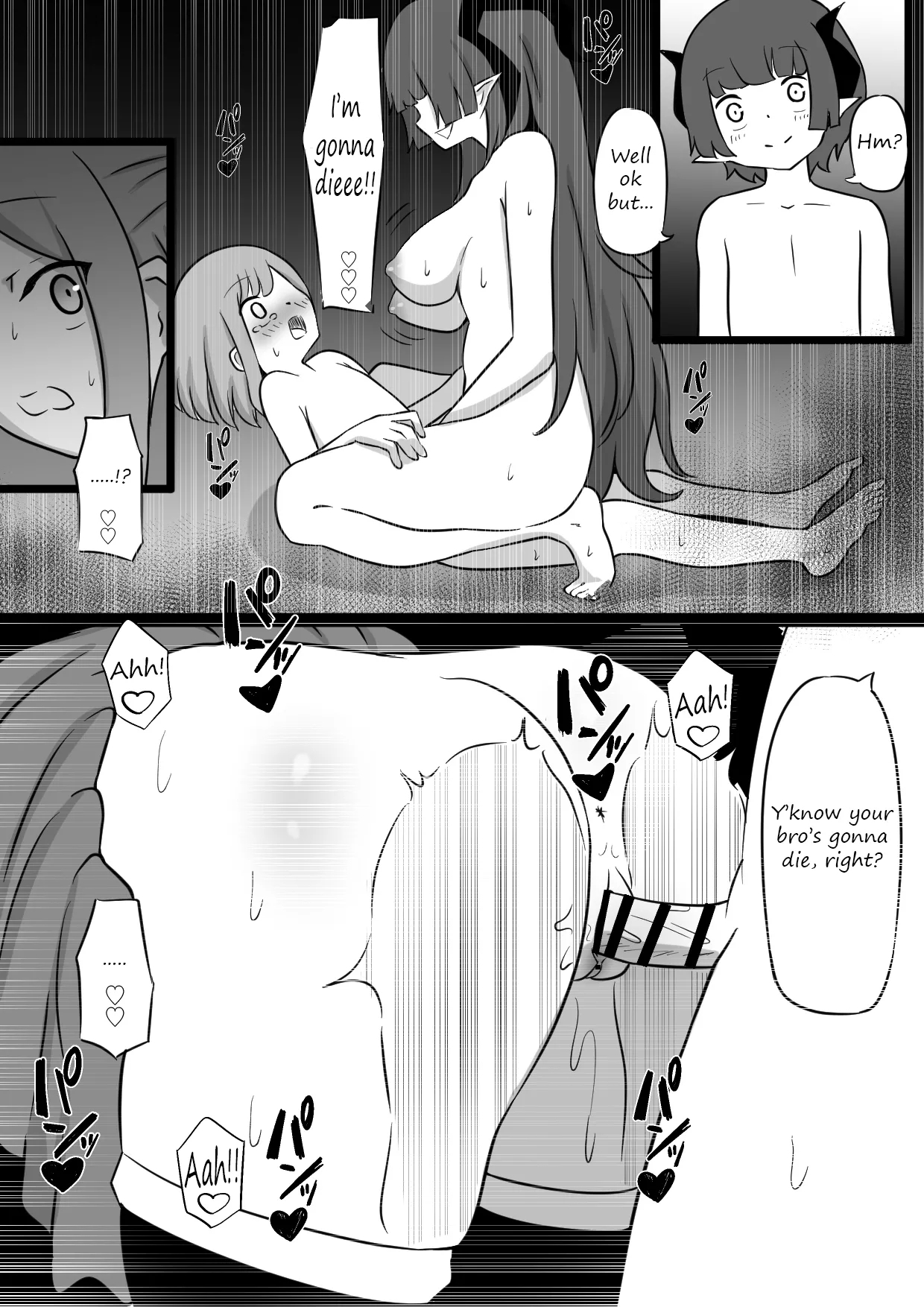 A story about an Oneechan being made into a succubus' pet - Page 19