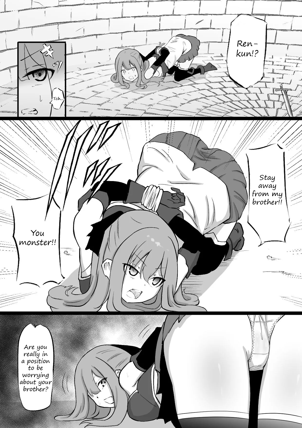 A story about an Oneechan being made into a succubus' pet - Page 2