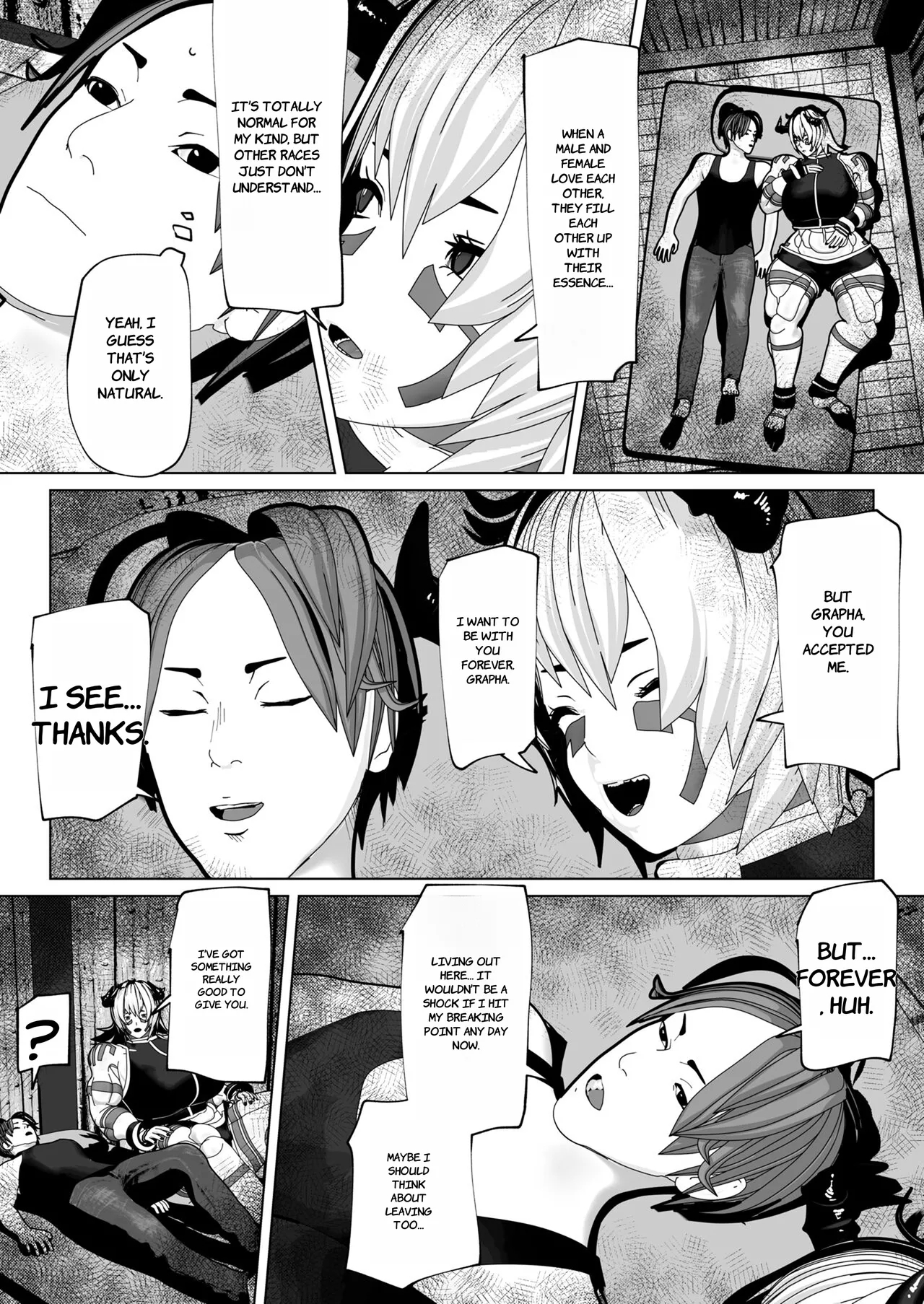 Futanari Ajin ni Natsukareta - ENGLISH AI TRANSLATED - Page 37