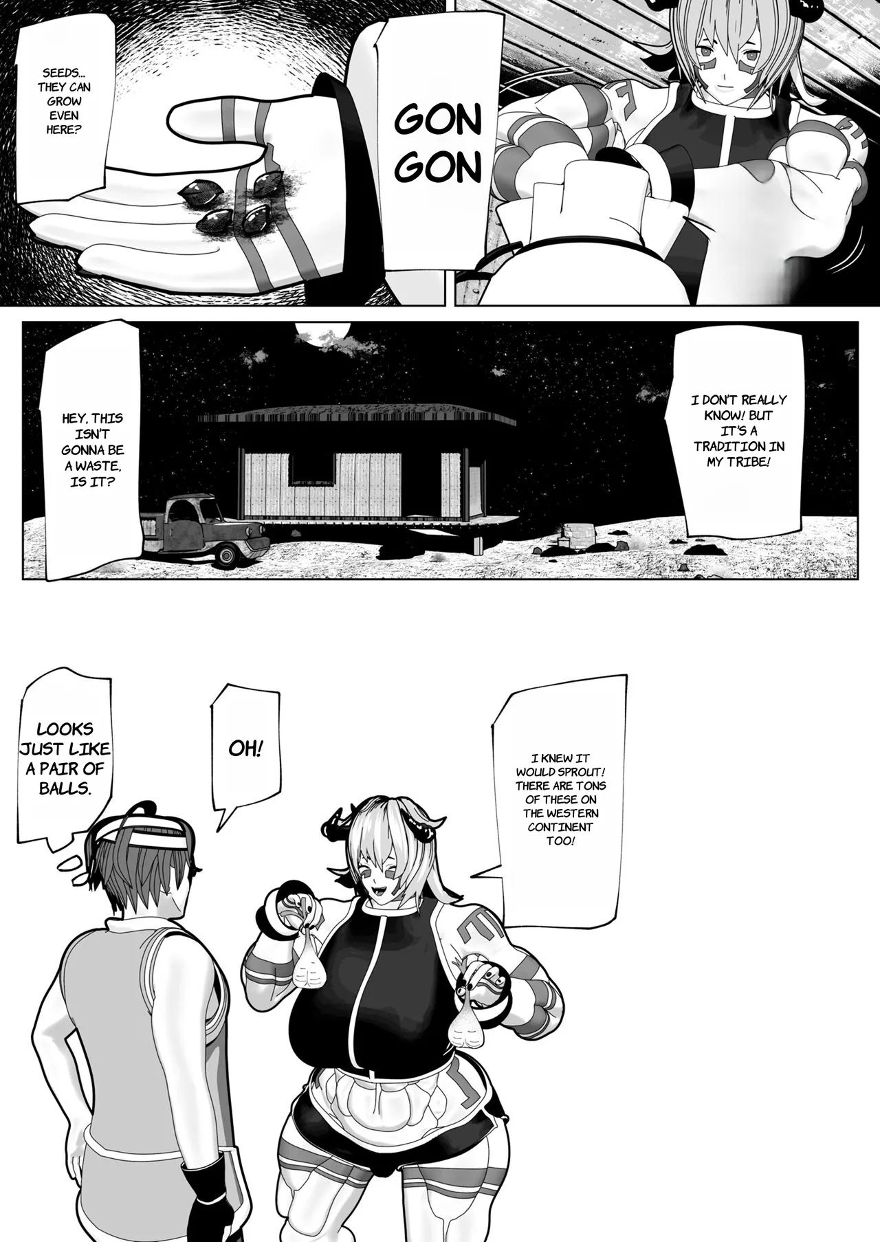 Futanari Ajin ni Natsukareta - ENGLISH AI TRANSLATED - Page 38