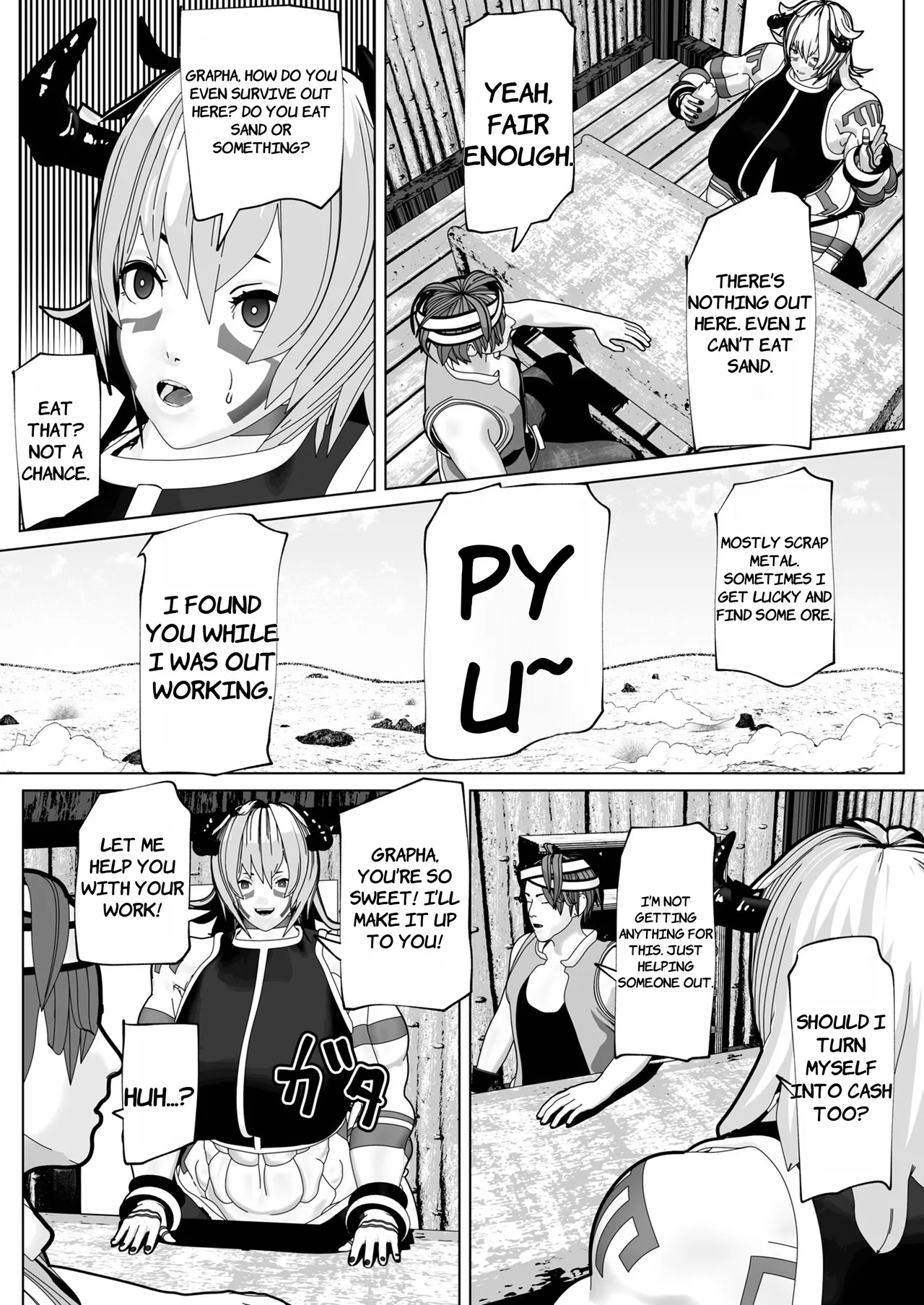 Futanari Ajin ni Natsukareta - ENGLISH AI TRANSLATED - Page 4