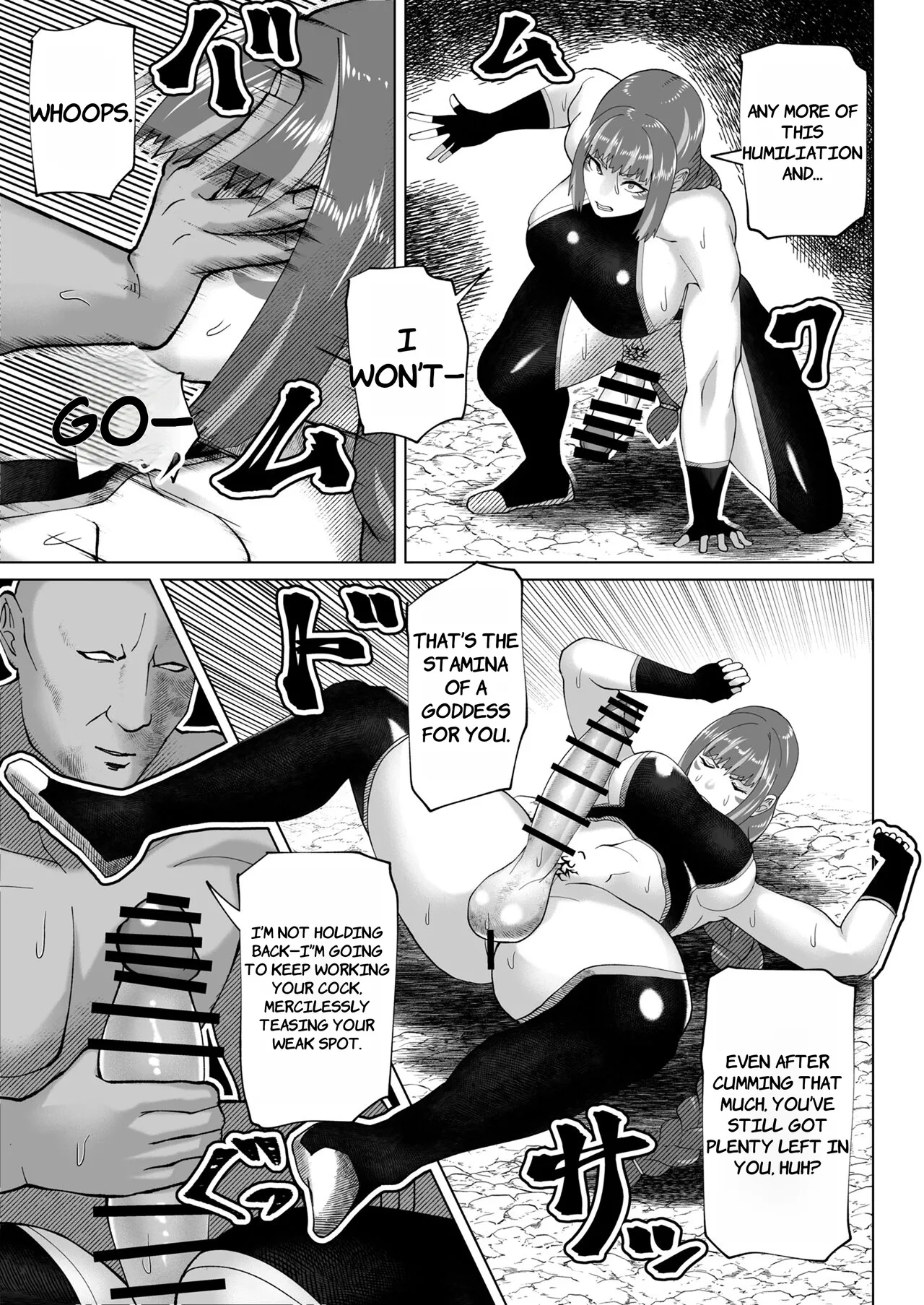 Jinrui o Mikudashiteru Sondai na Futanari Aku Megami ga OjiENGLISH AI TRANSLATED - Page 12