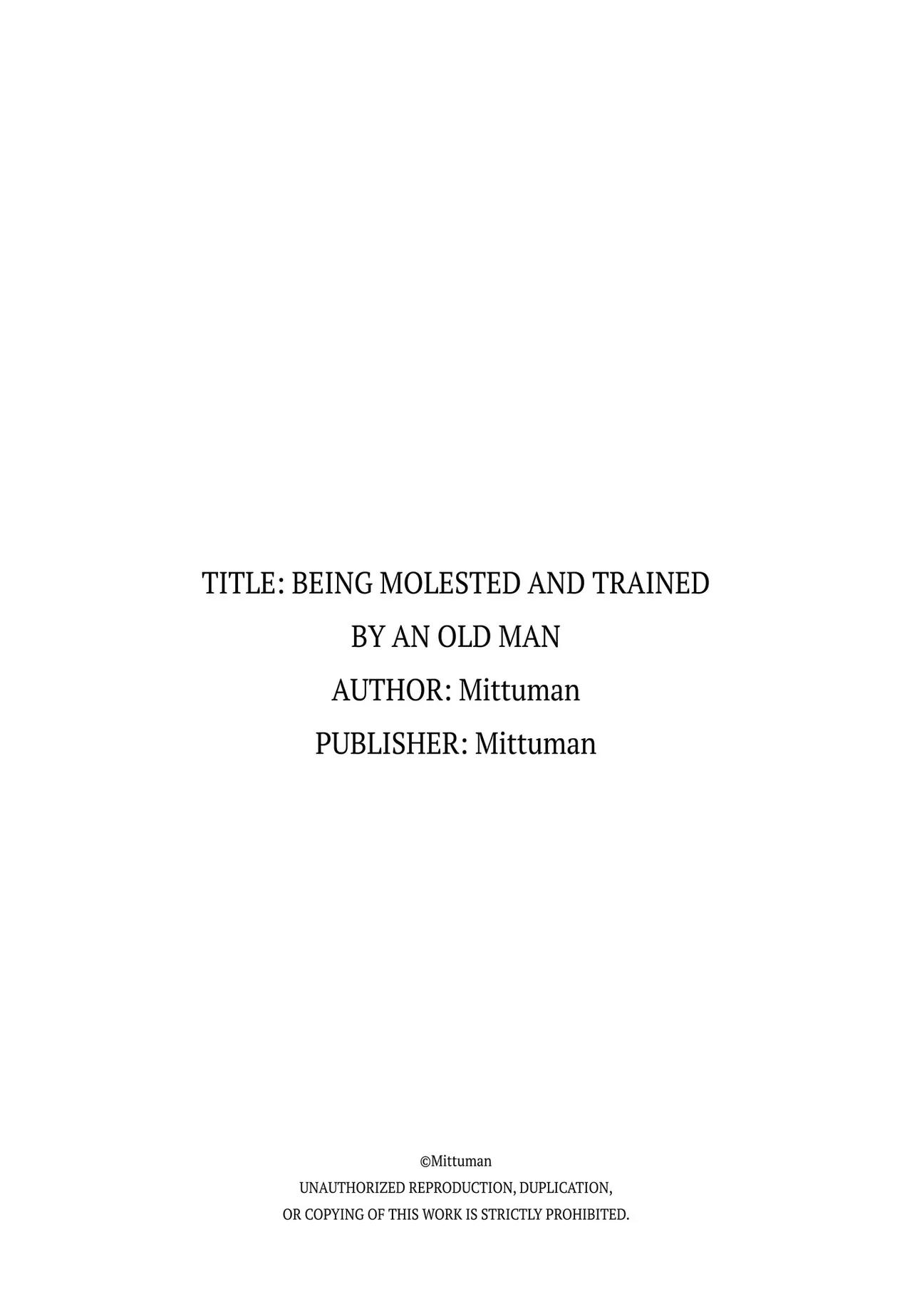 Chikan Oji-san Choukyou Nikki | Being Molested and Trained by an Old Man. - Page 37