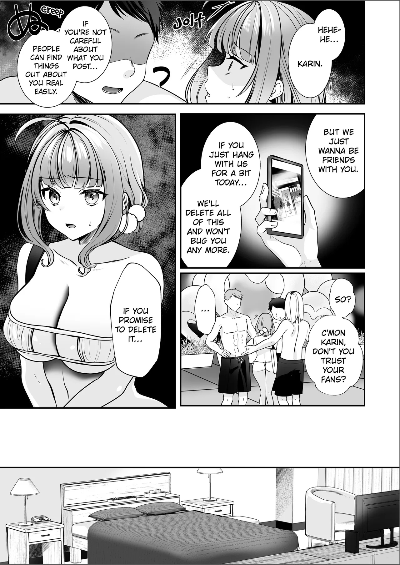 #Erochan| Erotic Influencer Karin: Today, I'll Be Getting Fucked by My Subscribers. - Page 10
