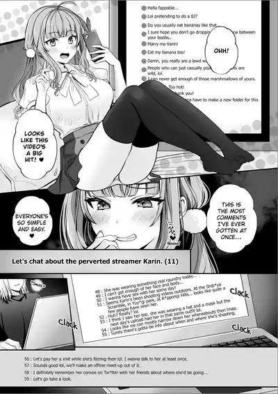#Erochan| Erotic Influencer Karin: Today, I'll Be Getting Fucked by My Subscribers. 4