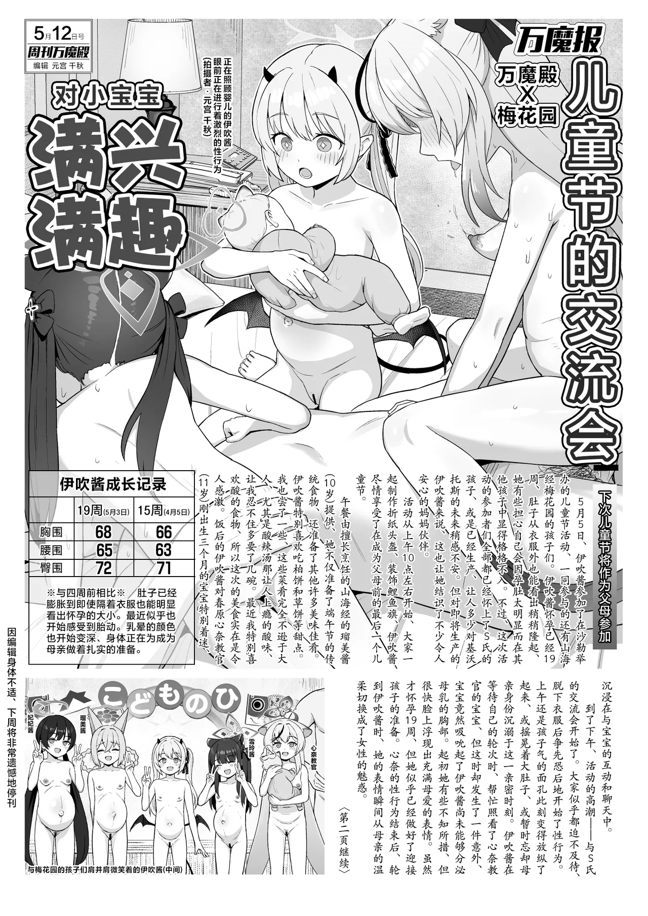 Shuukan BanmadenIbuki Ninshin Shussan Hen | 周刊万魔殿伊吹妊娠出产篇 4