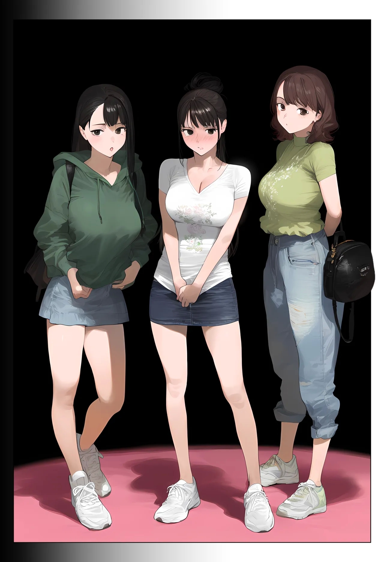 【催●app】催●アプリで全員支配、妊娠適齢デカ乳美人おじさん赤ちゃん托卵中3 - Page 95