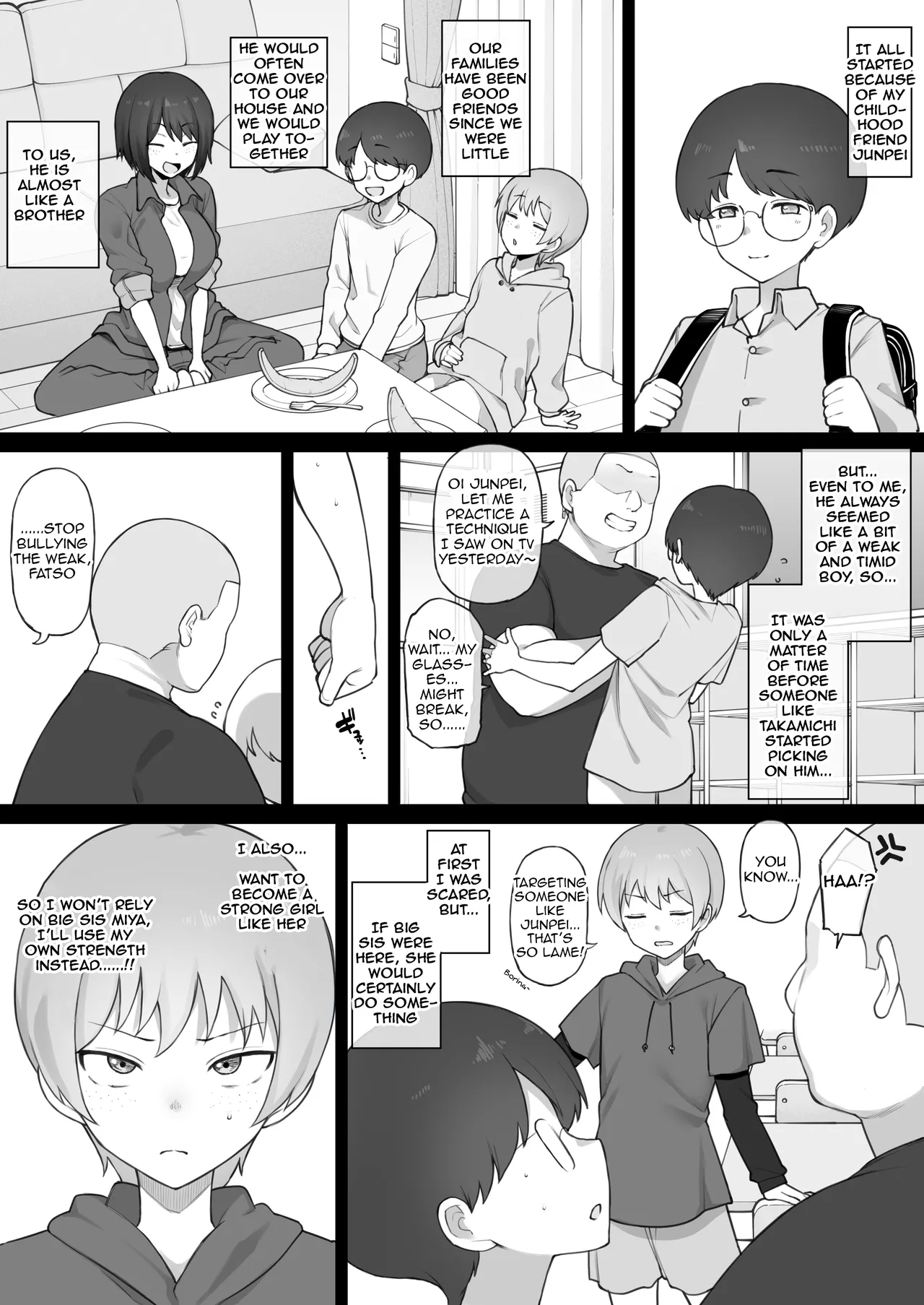 Boyish Sisters Fall in Love with Dick Part 1 12 Pages - Page 3