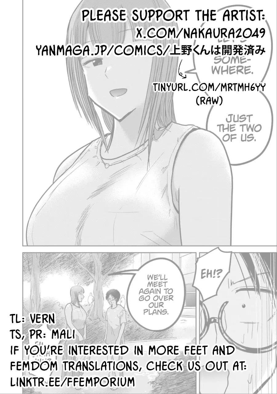 Uenozumi Dai 34 wa | Ueno-kun Has Been Developed Chapter 34 - Page 19