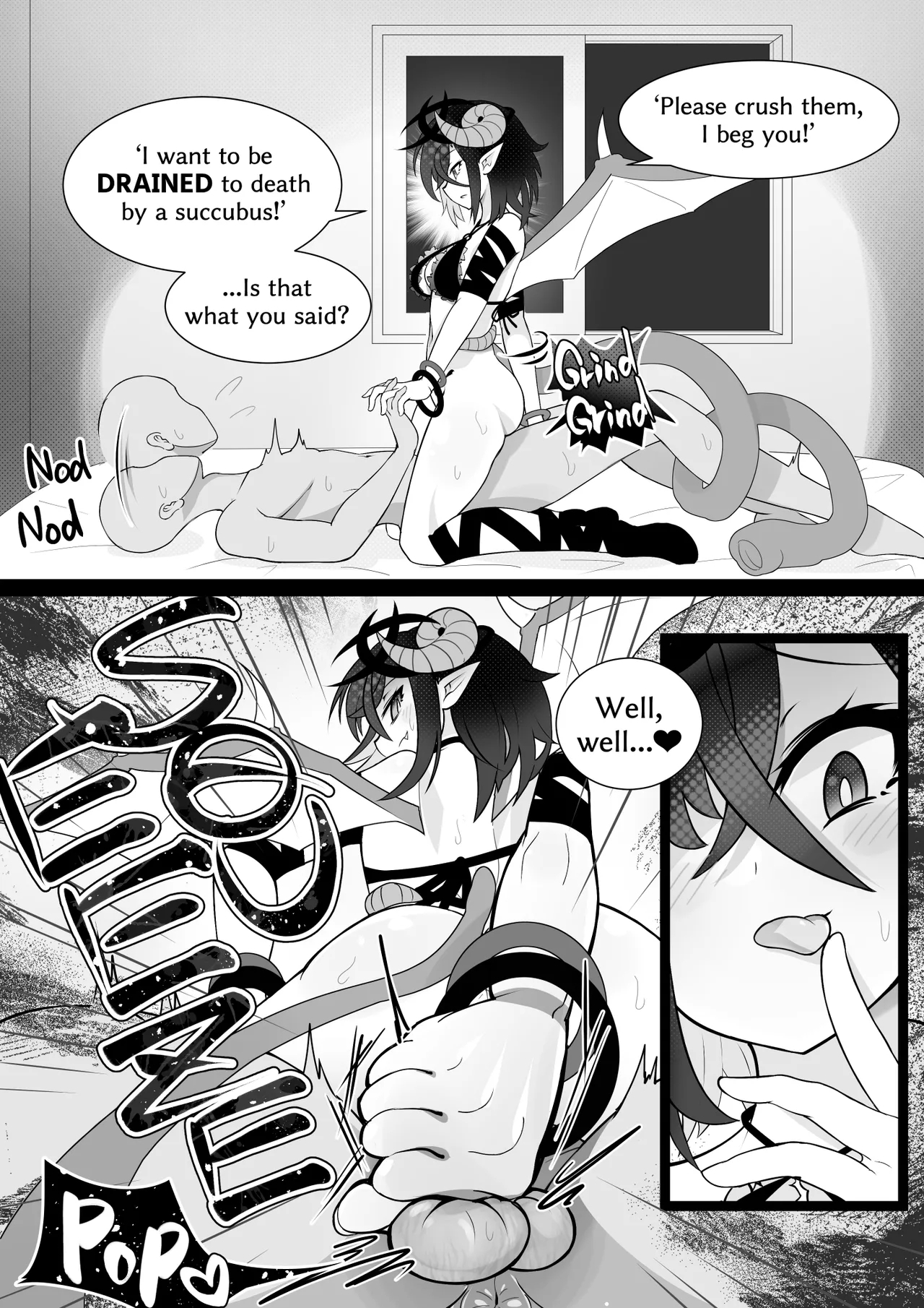 （結城たから）物理的に搾り潰すサキュバス（不知何人漢化） - Page 17