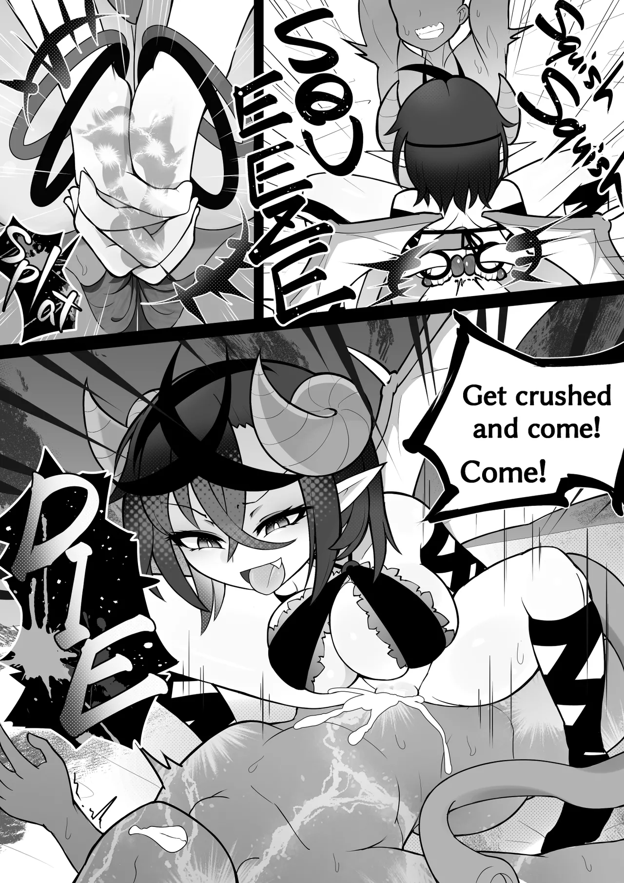 （結城たから）物理的に搾り潰すサキュバス（不知何人漢化） - Page 19