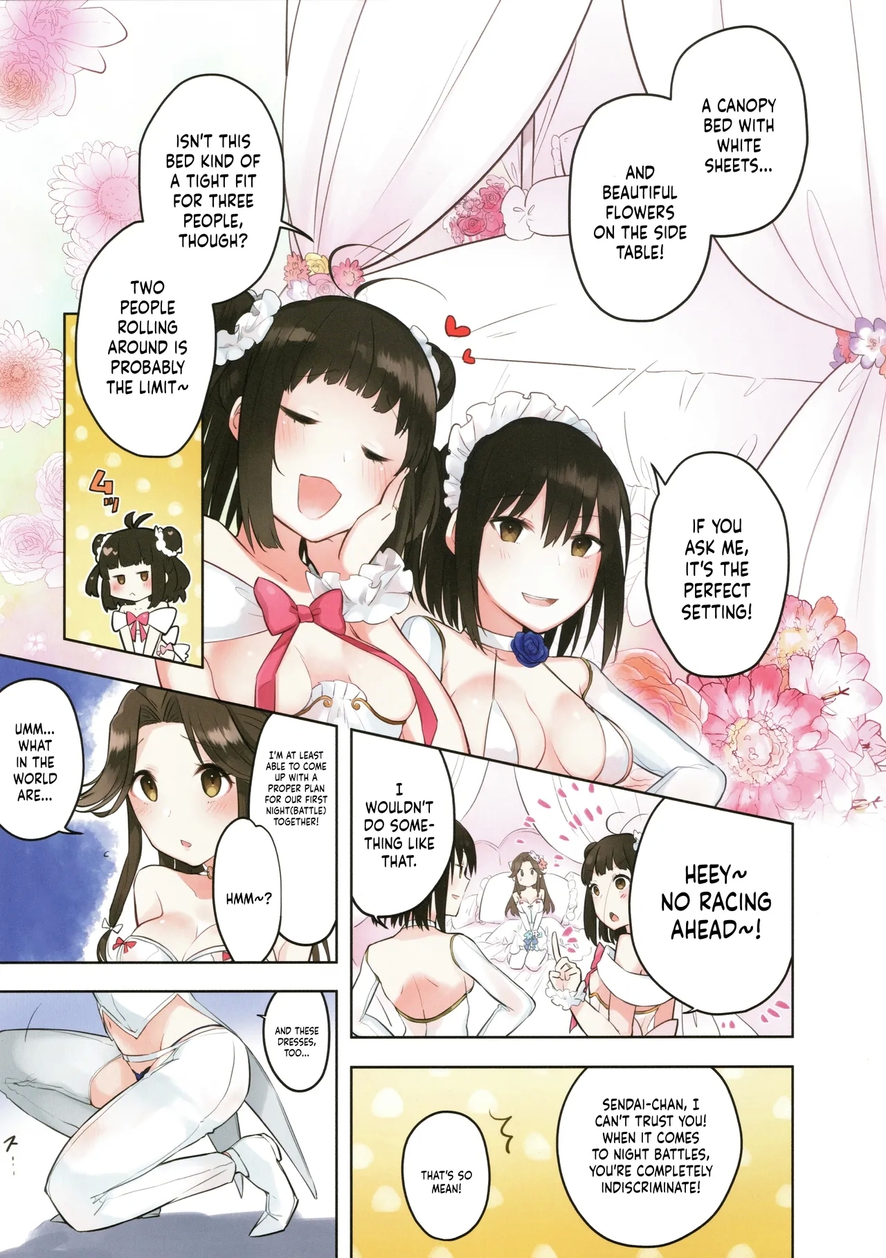 Ame no Kaori o Junpaku ni Somete | Fluttering White Hydrangea - Page 5