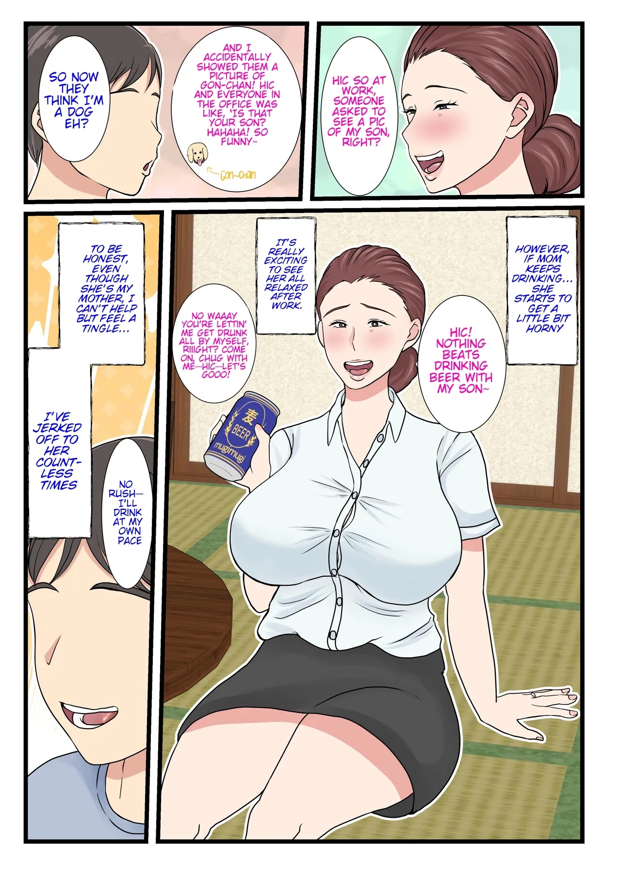 My mom is so sexy when she's drunk. Complete edition - Page 4