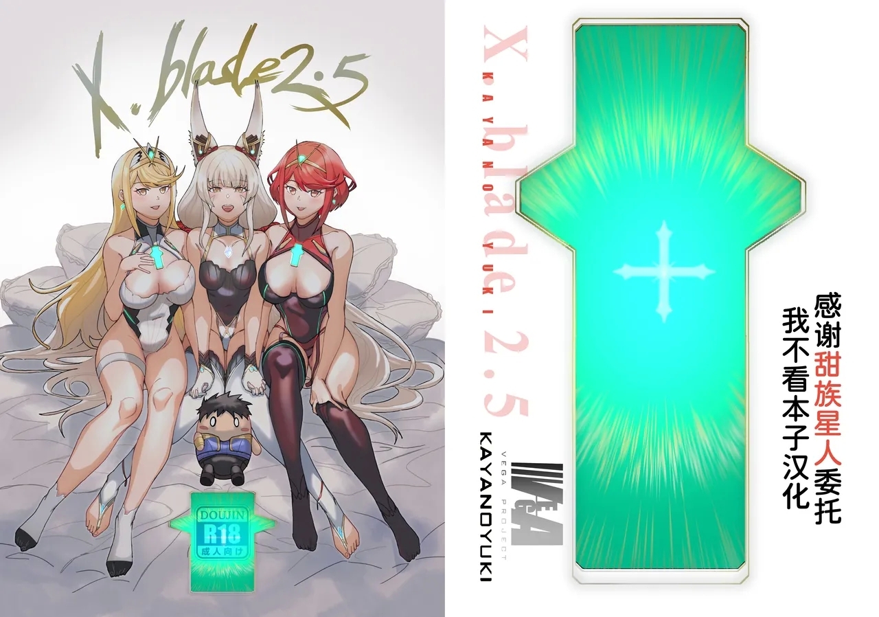 [VEGAS PROJECT (kayanoyuki)] X.BLADE 2.5 (ゼノブレイド2) [中国翻訳] [DL版] - Hentaiaz.com - 1