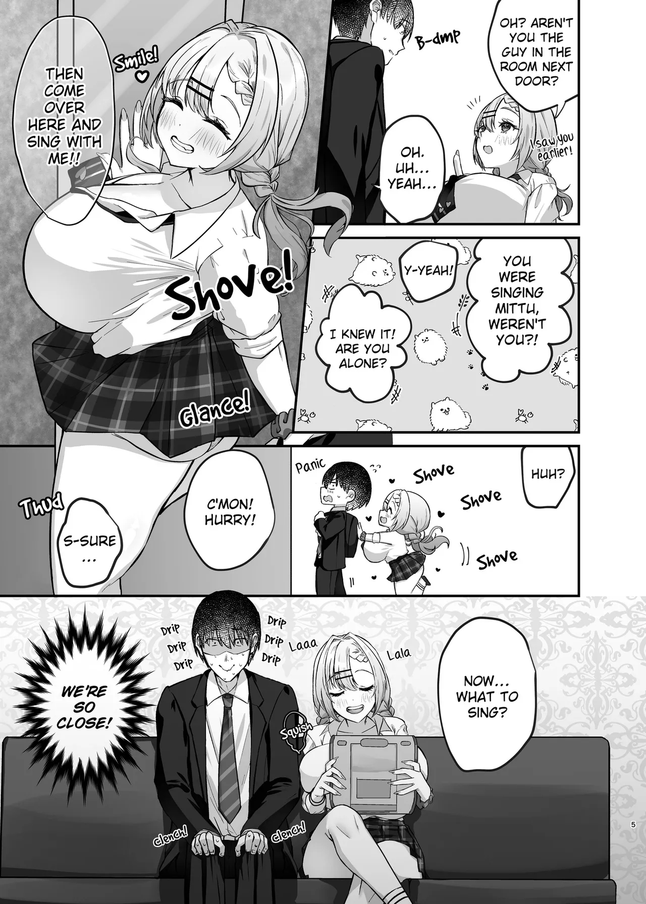 Hitokara Ittara Tonari no Gal JK to Pakokara ni Natta Ken | I Went to a Karaoke and Ended up Having Sex With the Gal in the Room Next to Mine. - Page 6