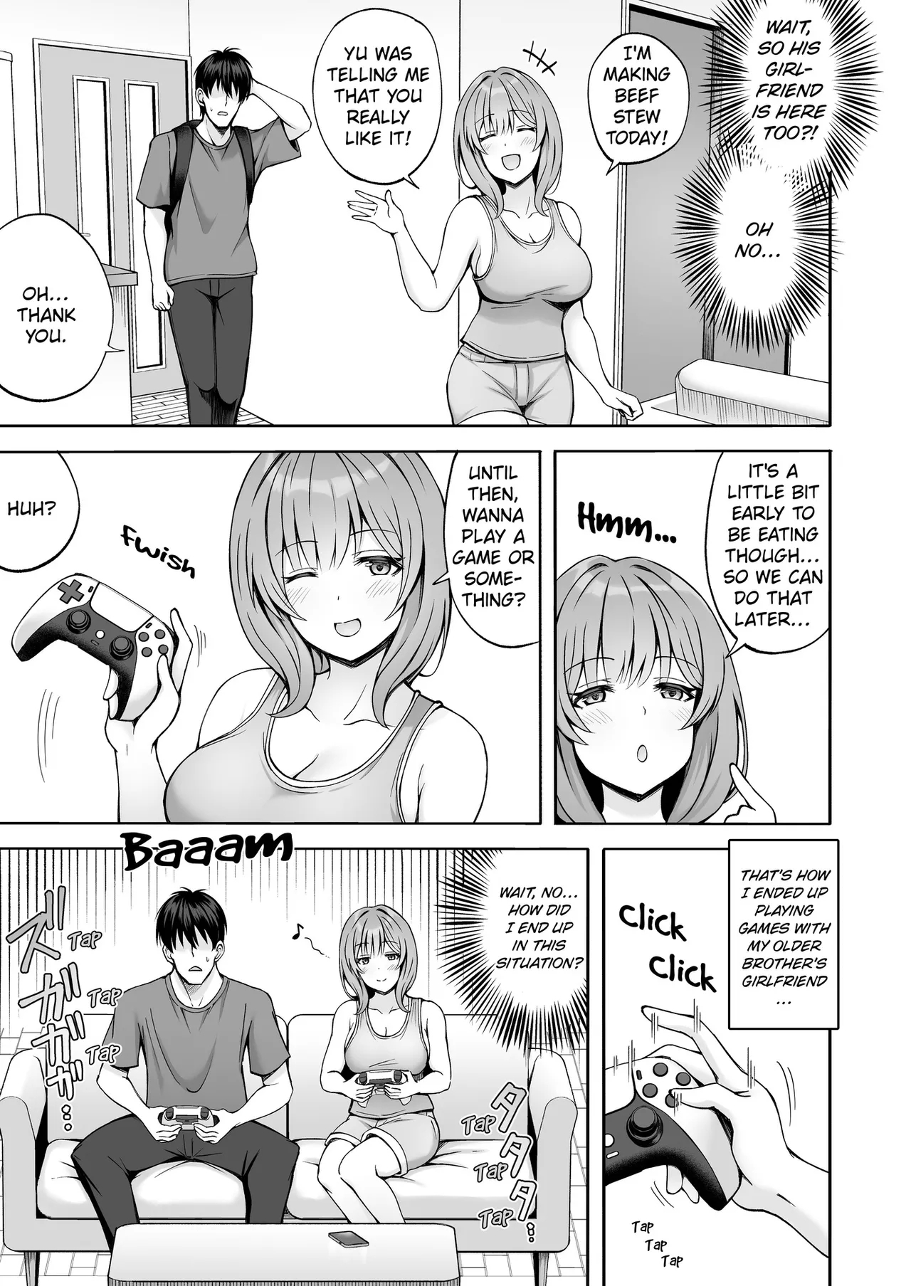 Aniki no Kanojo-san wa Yasashikute Iyashikei dakedo Nakami wa Ecchi na Hito deshita. | My Brother's Girlfriend Seems Kind and Soothing, but Is Actually a Pervert. - Page 4