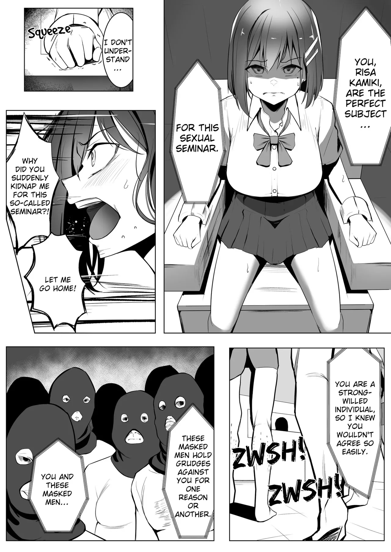 Oshioki Game| Punishment Game - Training up a Cheeky Girl at a Sex Facility. - Page 6