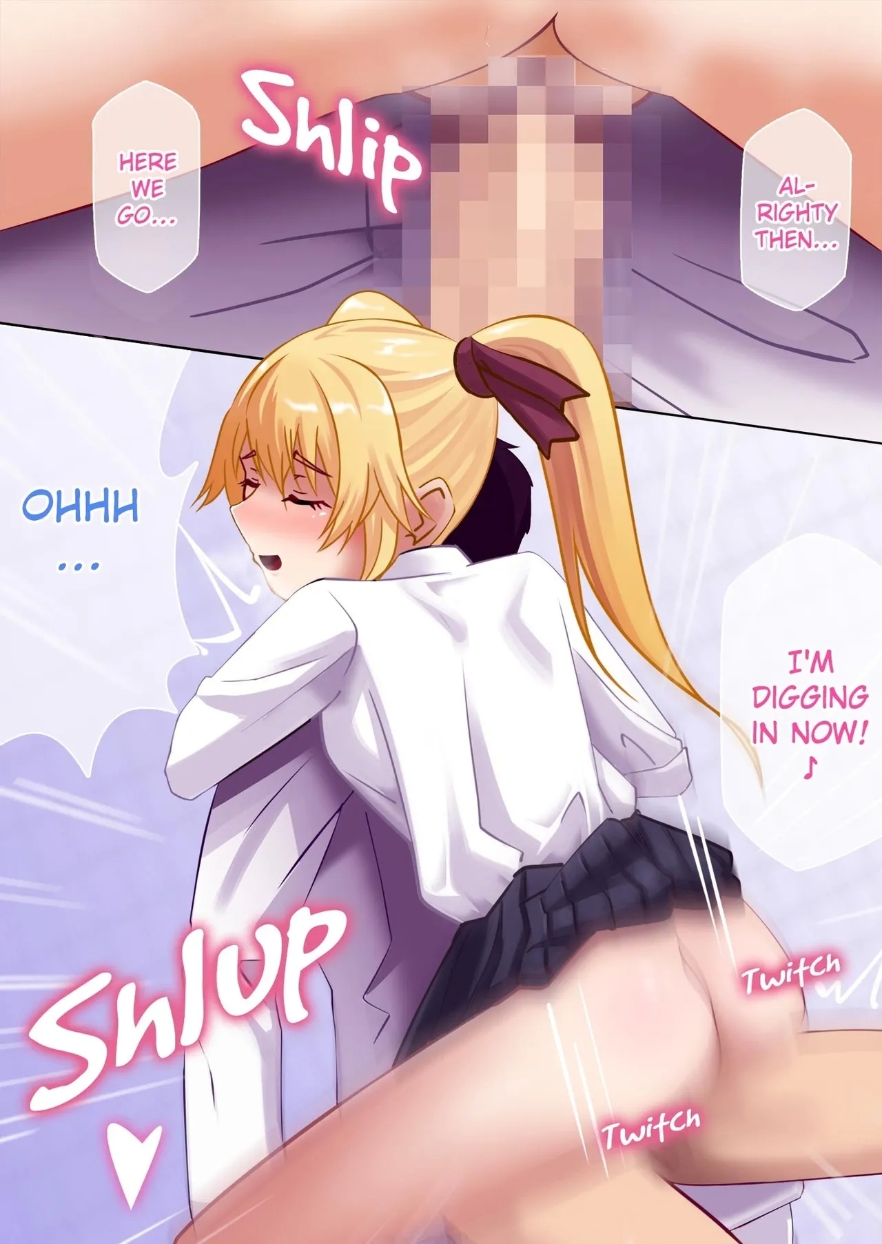 Kyouyuu Toilet de JK ni Sakuseisarete Shofuki Shichatta Ryman no Hanashi. | Sprayed on and Squeezed by a High School Girl in the Bathroom. - Page 11