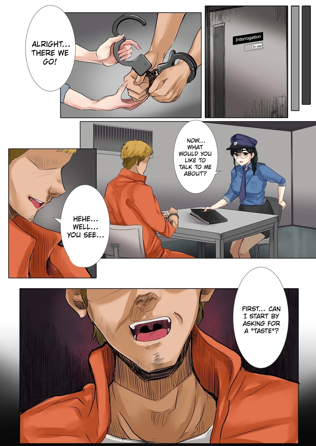 Dame Kanshu x Shuujin| Useless Officer X Prisoner - The Tables Turned. - Page 7