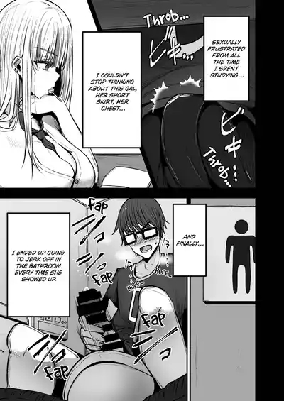 Toshokan de Benkyou Shiteitara Itsumo Kuru Gal JK ni... | While Studying in the Library, the High School Gal That Always Shows Up... 4