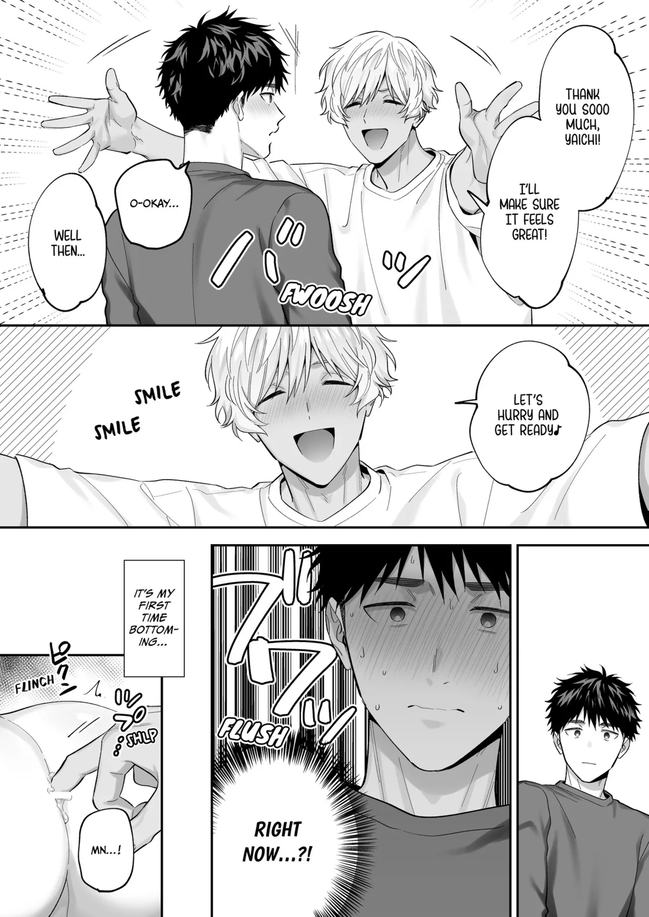 Tachi mo Dekiru Shiro-kun ni Oshiri Kaihatsu Sareru Hanashi | Shiro Can Top, Too! My Anal Training Story - Page 22