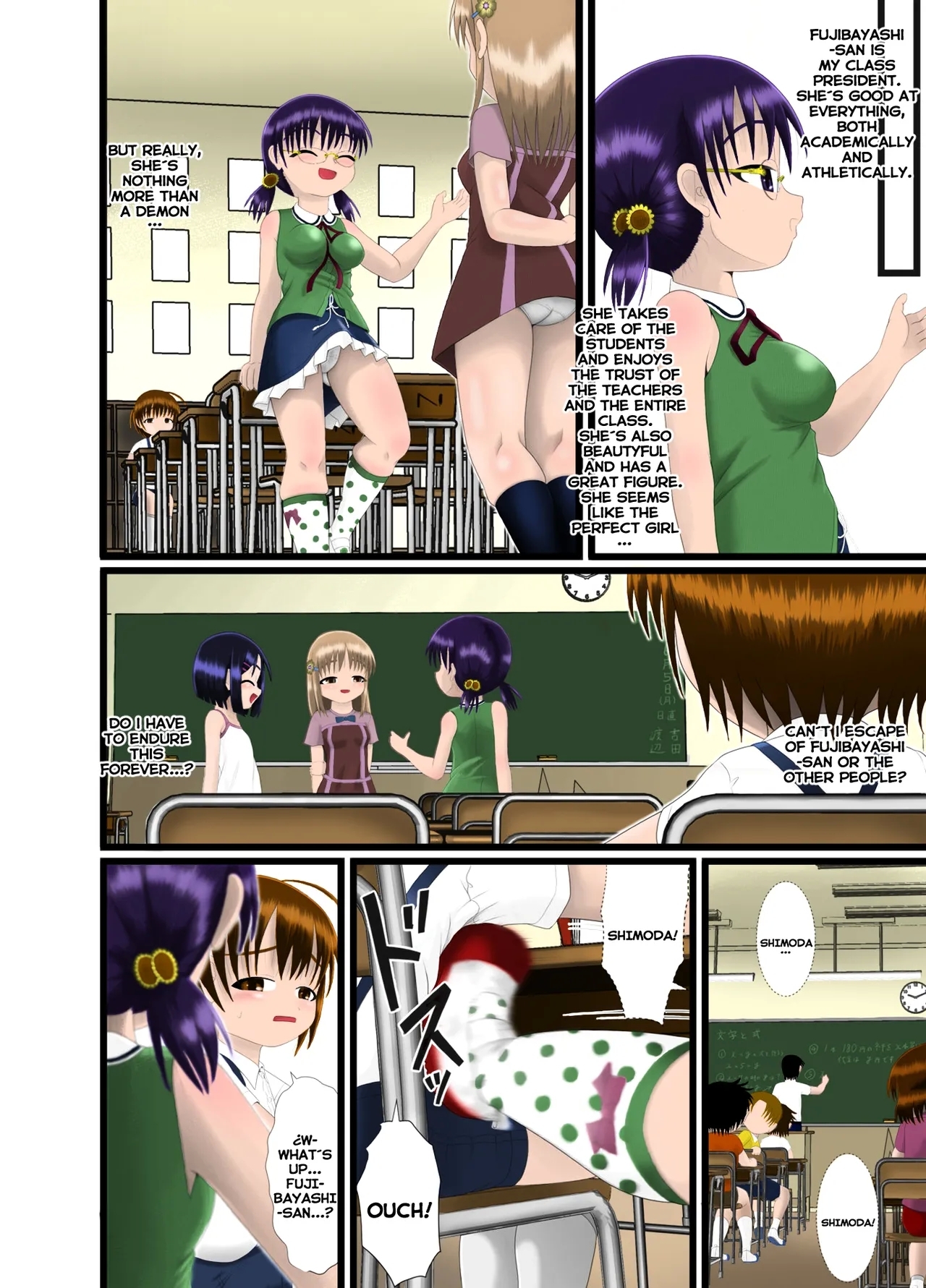 Satanic class president Hanaya Fujibayashi is... - Page 13