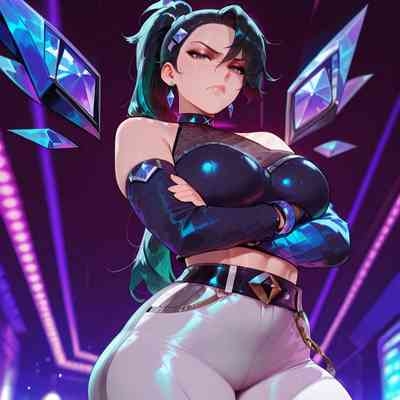 K/DA All Out Kai'sa septerna ai generated 3