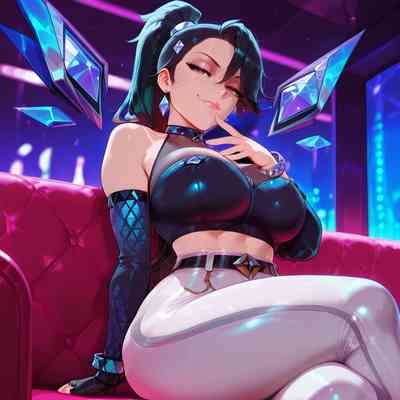 K/DA All Out Kai'sa septerna ai generated 5