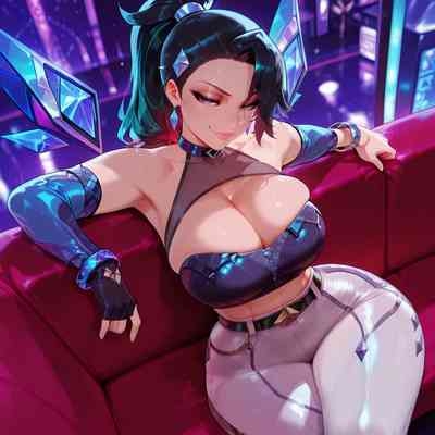 K/DA All Out Kai'sa septerna ai generated 6