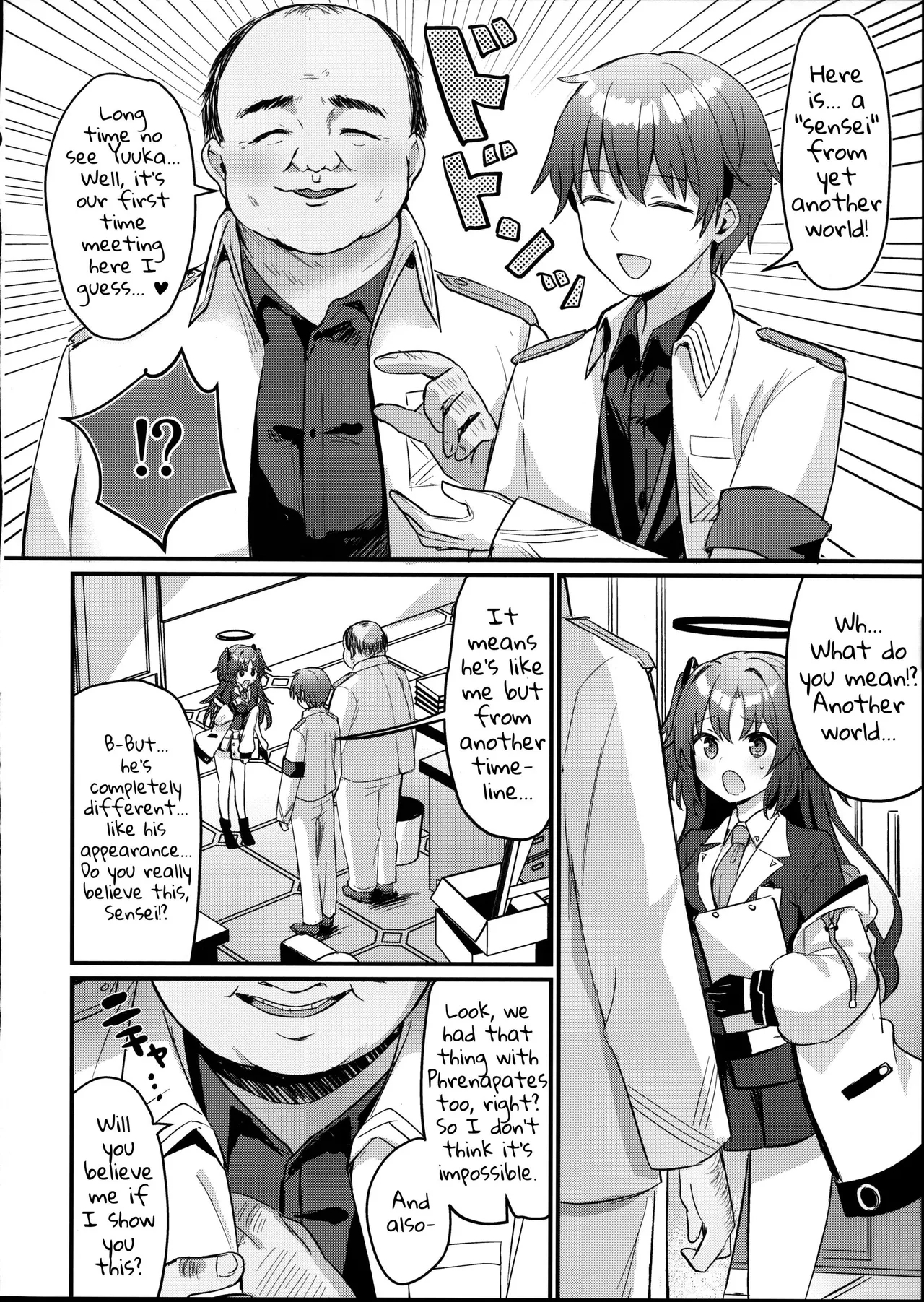 ENG-Chiune_Kimodebu Sugite Kivotos o Horoboshita Sensei ga Bessekaisen no Yuuka o NTR Ryoujoku suru Hon - Page 5