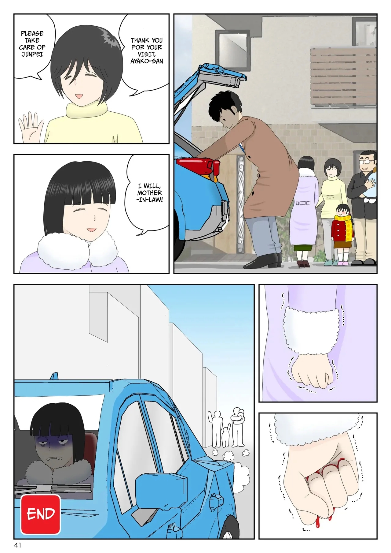 Masturbating to Mom 5 - Alternate Ending - Page 42