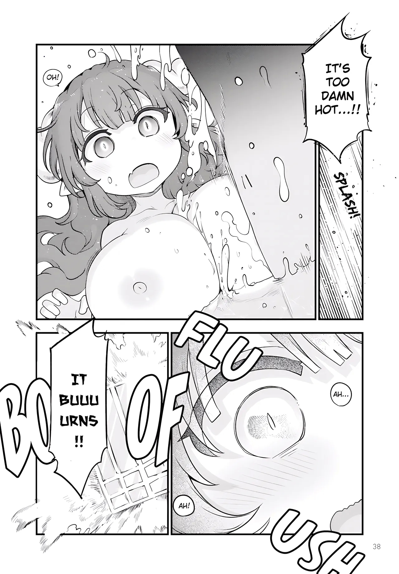 KobayashiFan Service Manga ecchi panels. - Page 17