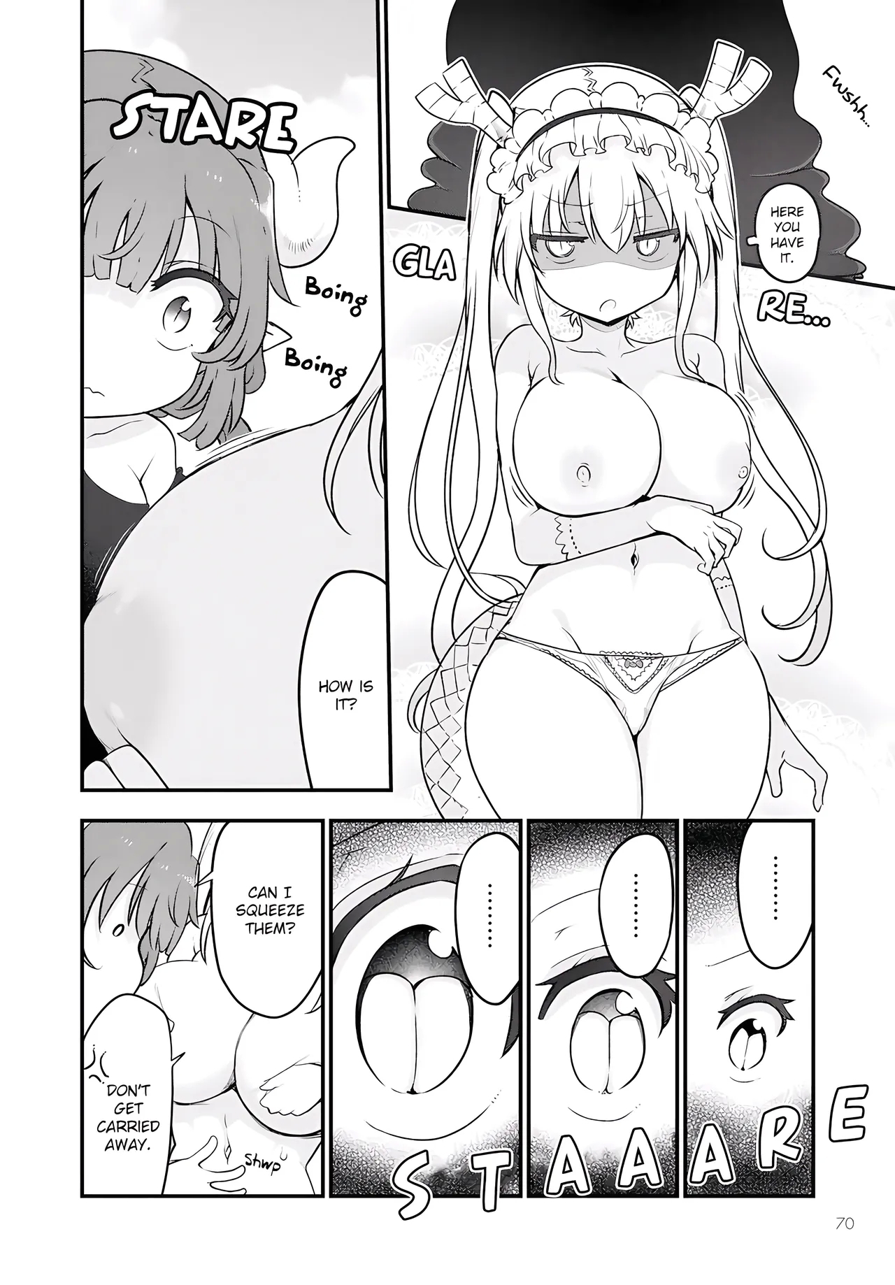 KobayashiFan Service Manga ecchi panels. - Page 18