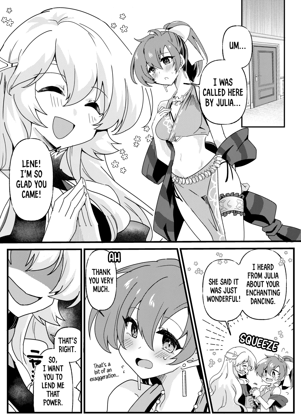 A Manga About Resplendent Deirdre Dyeing Lene 1