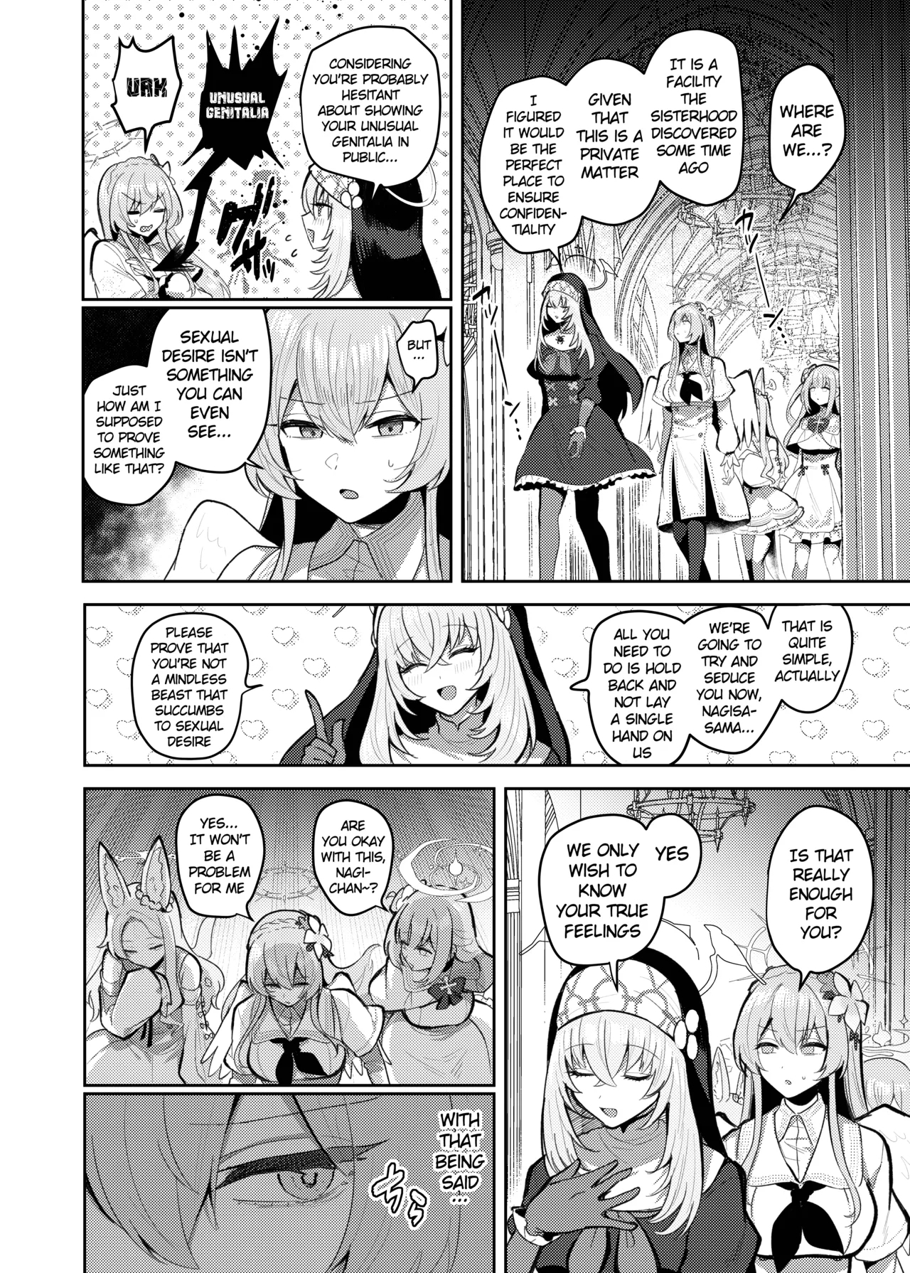 Futanari Tea Party Dosukebe Tougijou Nagisa VS Sisterhood + Kyuugo Kishidan - Page 5