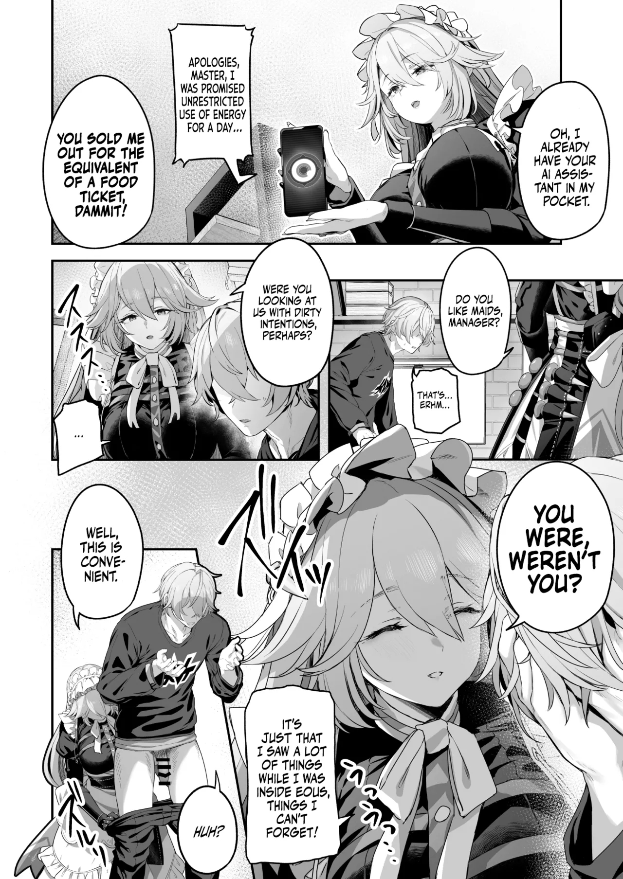 Maid-chou Rina no Tokubetsu Ura Service | The Head Maid's Special Private Service - Page 5