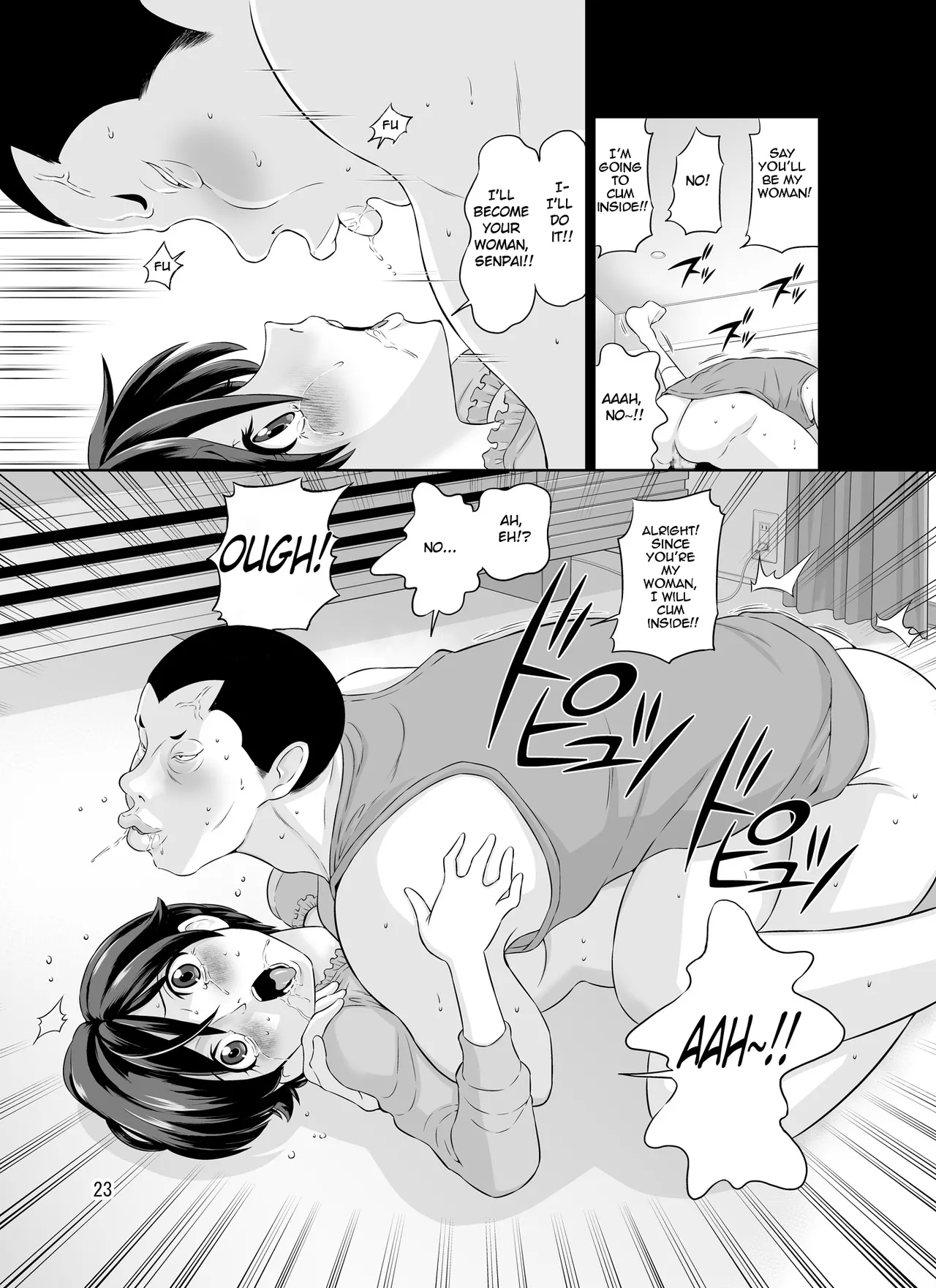 Hitozuma Maho-san no Netorare Video Letter | Married Woman Maho's Cuckold Video Letter - Page 23