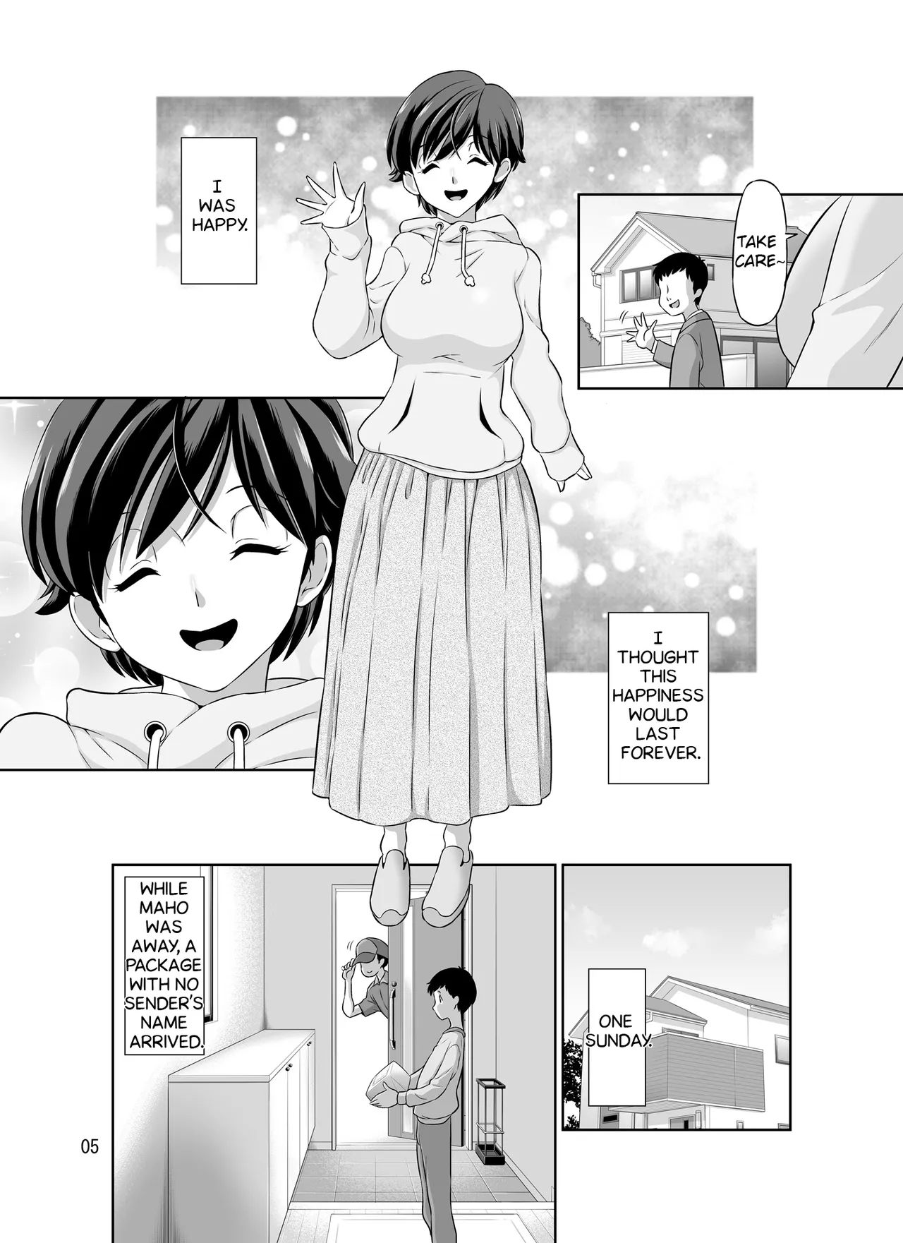 Hitozuma Maho-san no Netorare Video Letter | Married Woman Maho's Cuckold Video Letter - Page 5